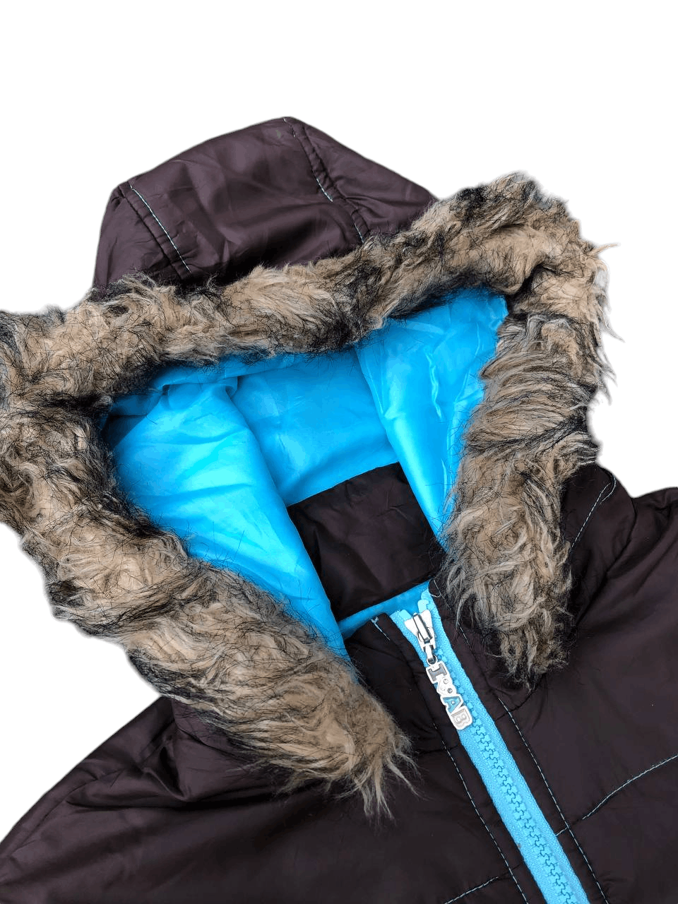Angel Blue Angel Blue Zip Removable Fur Hoodie Size US M / EU 48-50 / 2 - 4 Thumbnail