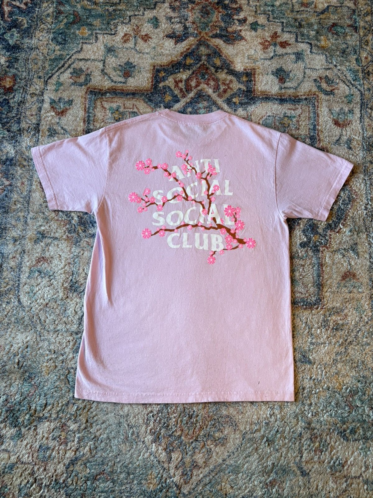 Anti Social Social Club Anti Social Social Club Floral Logo T-shirt Medium Size US M / EU 48-50 / 2 - 2 Thumbnail