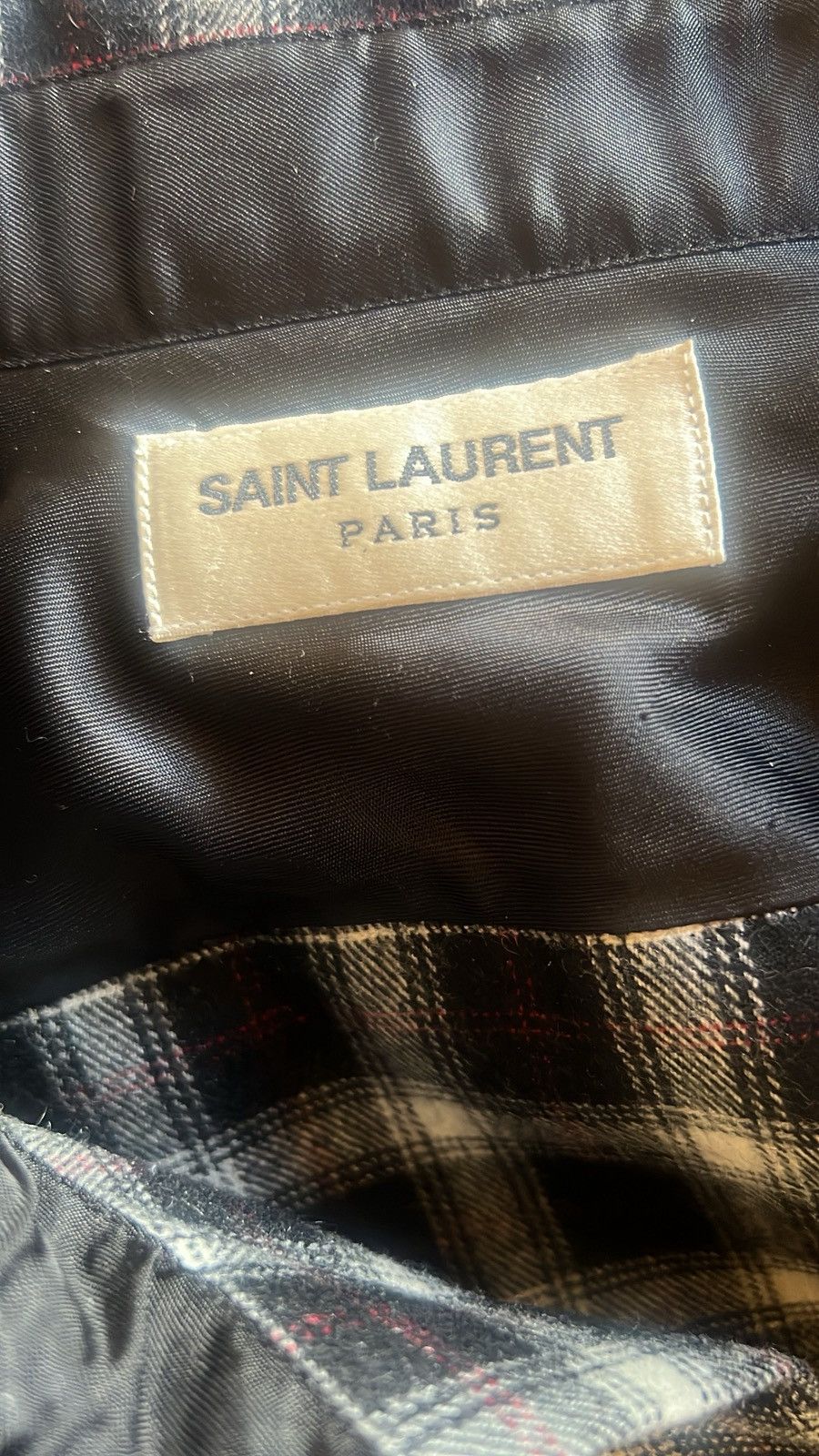 Saint Laurent Paris Saint Laurent Paris Pre-Fall 2020 Wool-Blend Overshirt Size US M / EU 48-50 / 2 - 6 Thumbnail