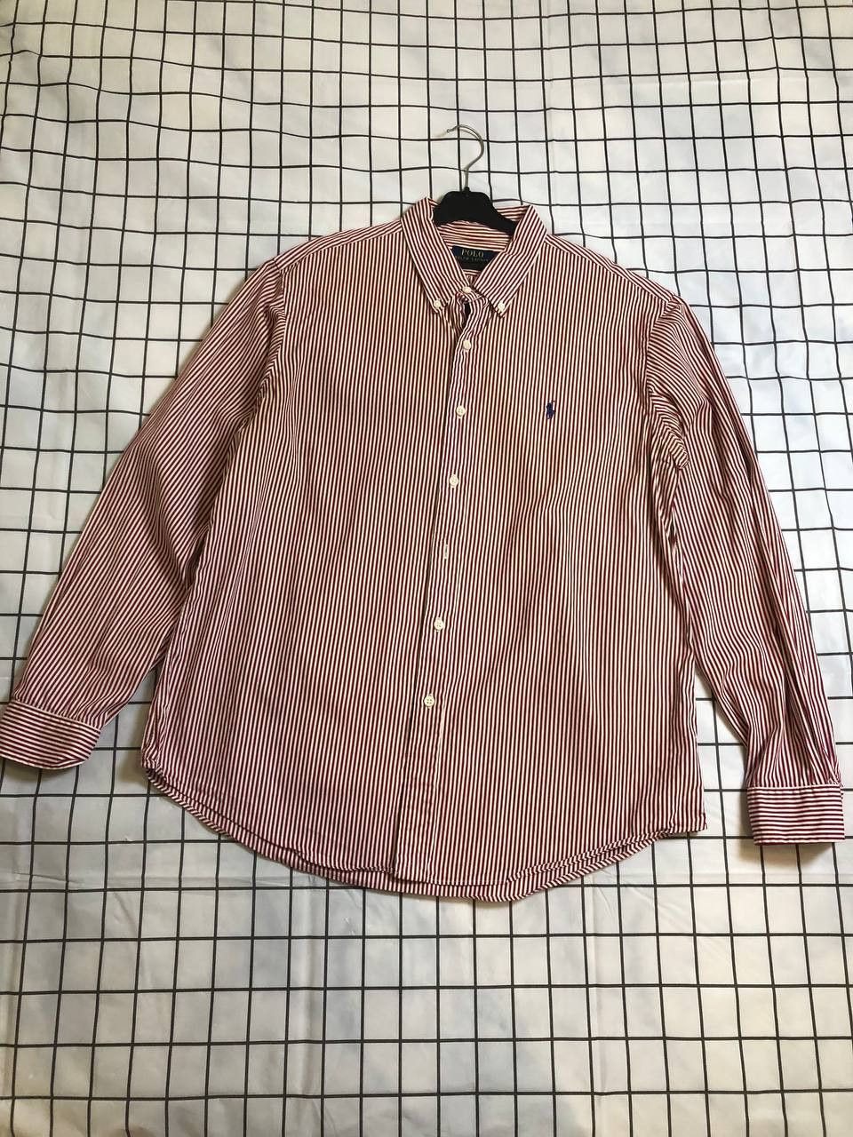 Polo Ralph Lauren Ralph Lauren Shirt Mens Purple Striped Custom Fit Small Pony Size US XL / EU 56 / 4 - 1 Thumbnail