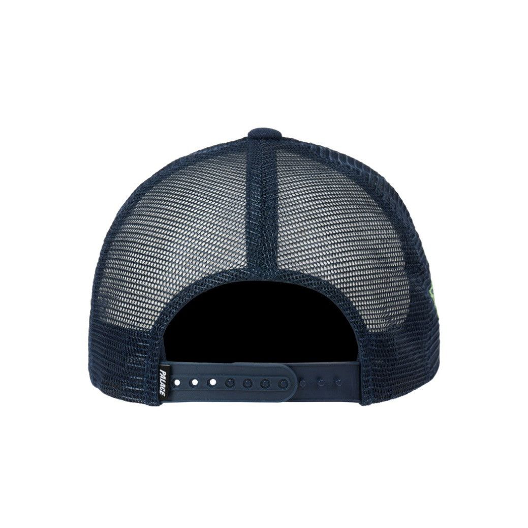 Palace Palace 1 Truth Trucker Mesh Hat White/Navy Deadstock DS Size ONE SIZE - 4 Thumbnail