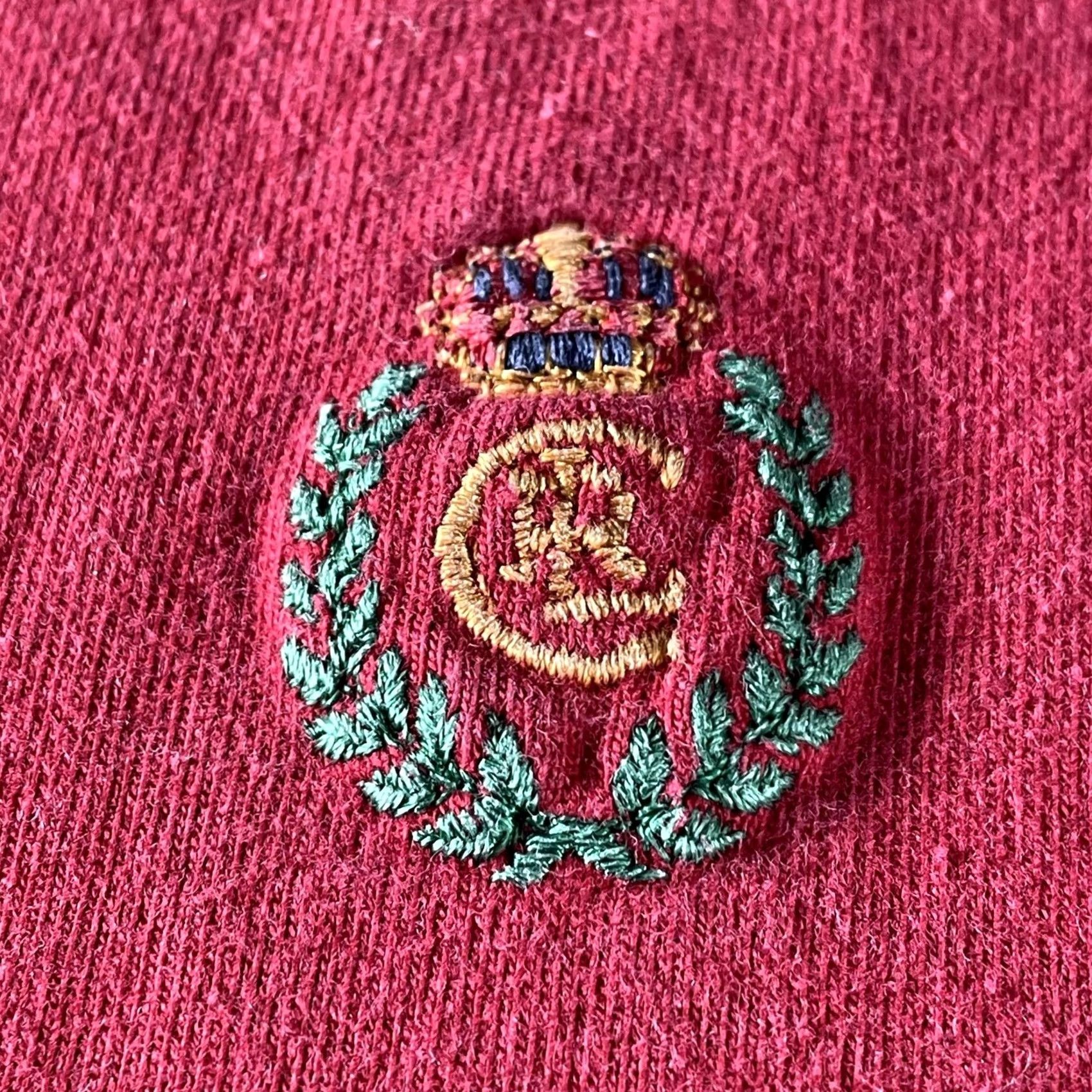 Chaps Chaps Ralph Lauren Polo Shirt Mens XL Multicolor Colorblock Rugby Crest Logo Shirt Size US XL / EU 56 / 4 - 2 Thumbnail