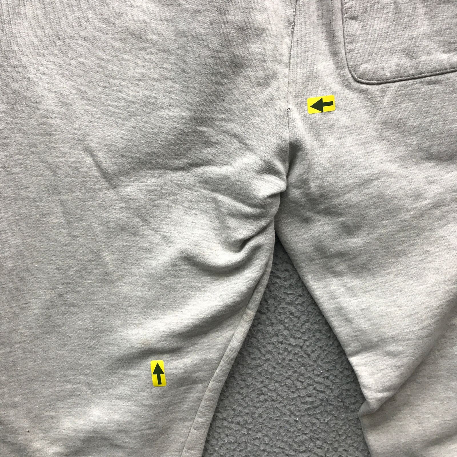 MNML mnml Jogger Sweatpants Mens Medium M Embroidered Gray White Size US 38 / EU 54 - 7 Thumbnail