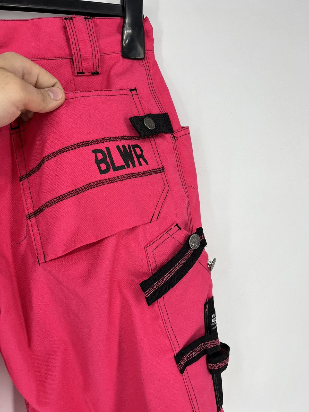 Global Work Bluewear Rough Workwear Holster Cargo Multi Pocket Shorts Size US 32 / EU 48 - 17 Thumbnail