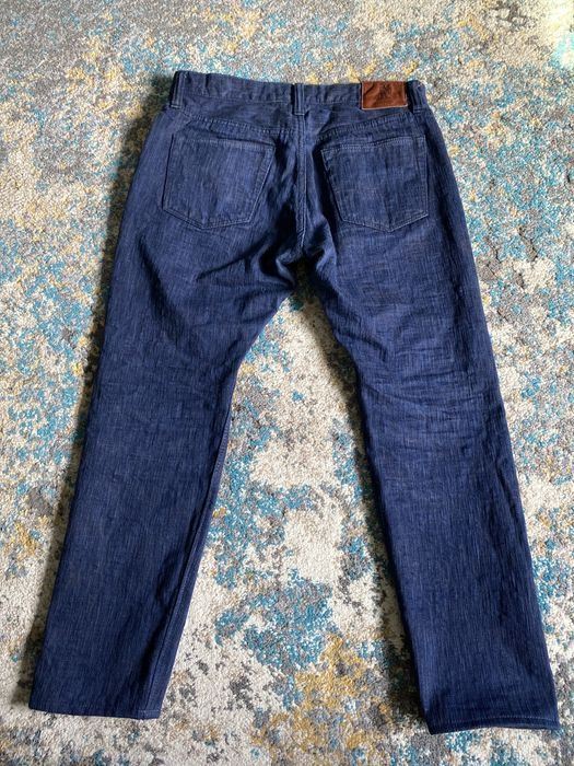 Pure Blue Japan PBJ KSAI-019 17.5oz Natural Indigo Kakishibu Selvedge ...