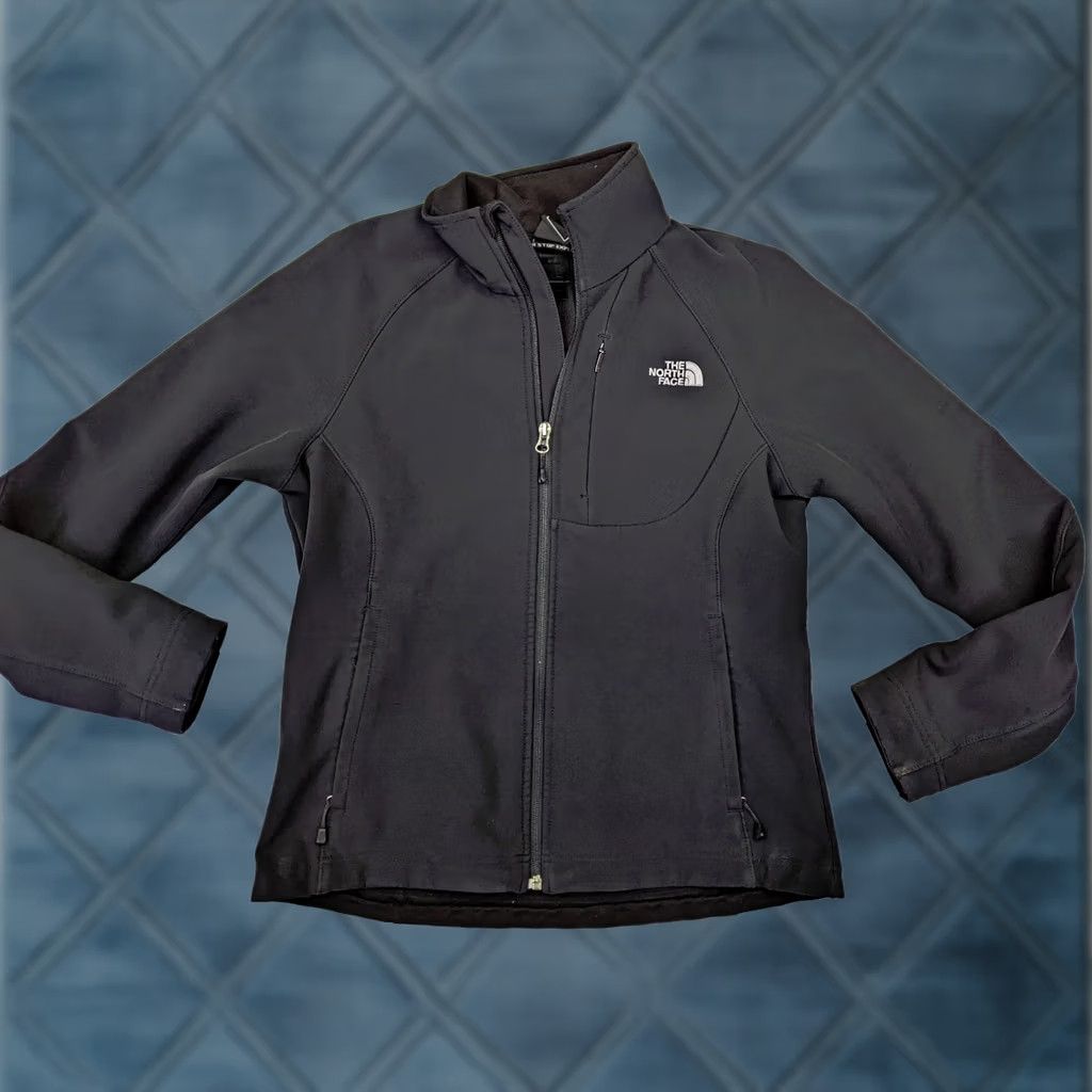 Eddie Bauer Eddie Bauer Apex Barrier Softshell Womens M Black Full Zip Hooded Jacket Size M / US 6-8 / IT 42-44 - 1 Thumbnail