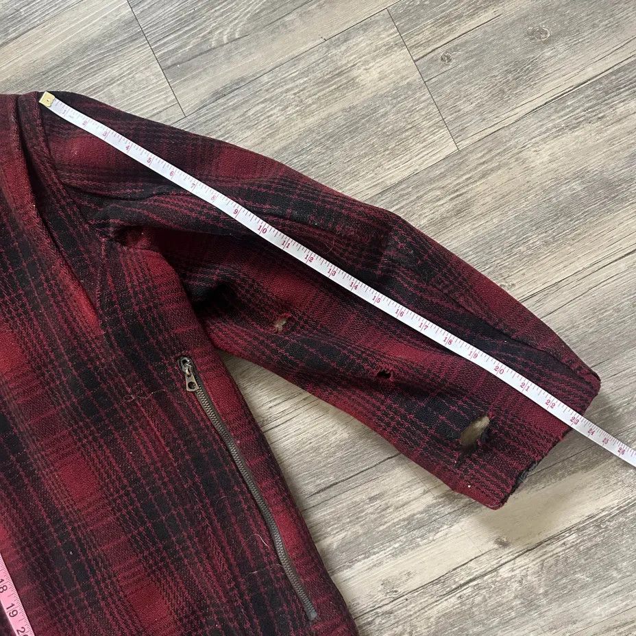 Other Vintage 30s Carter & Sons Wool Plaid Mackinaw Hunting Jacket Size US L / EU 52-54 / 3 - 9 Thumbnail