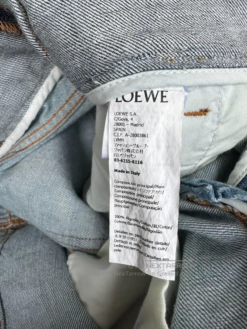 Loewe Loewe Denim Pants with Two. Size US 34 / EU 50 - 4 Thumbnail