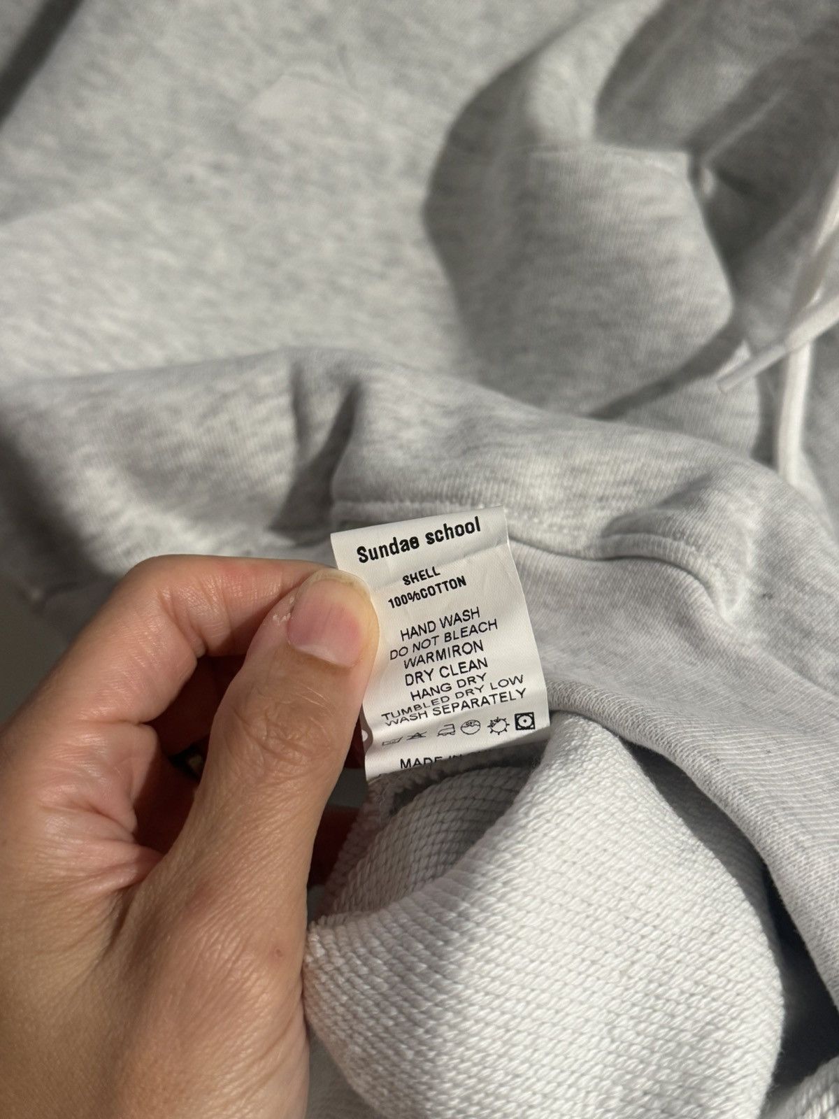 Sundae School Sundae School Hoodie 100% Cotton Logo Pullover Size Small Size US S / EU 44-46 / 1 - 6 Thumbnail