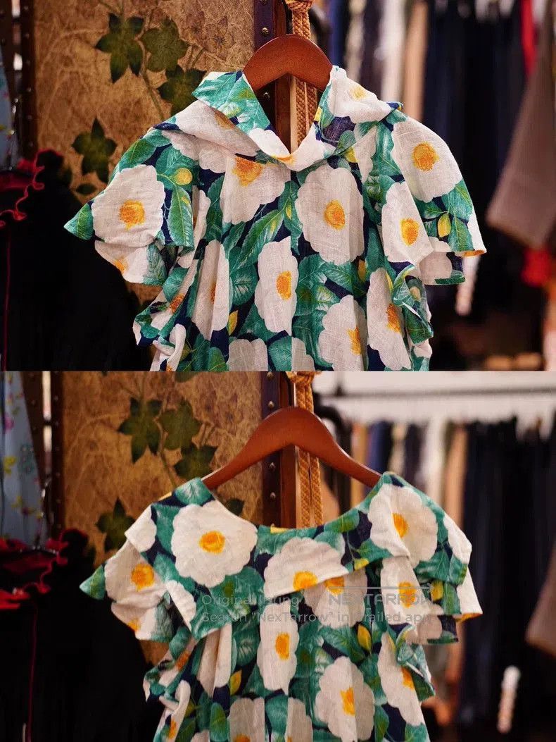 Kenzo Kenzo 1981SS Opium Print Cotton Set. Size US 36 / EU 52 - 3 Thumbnail