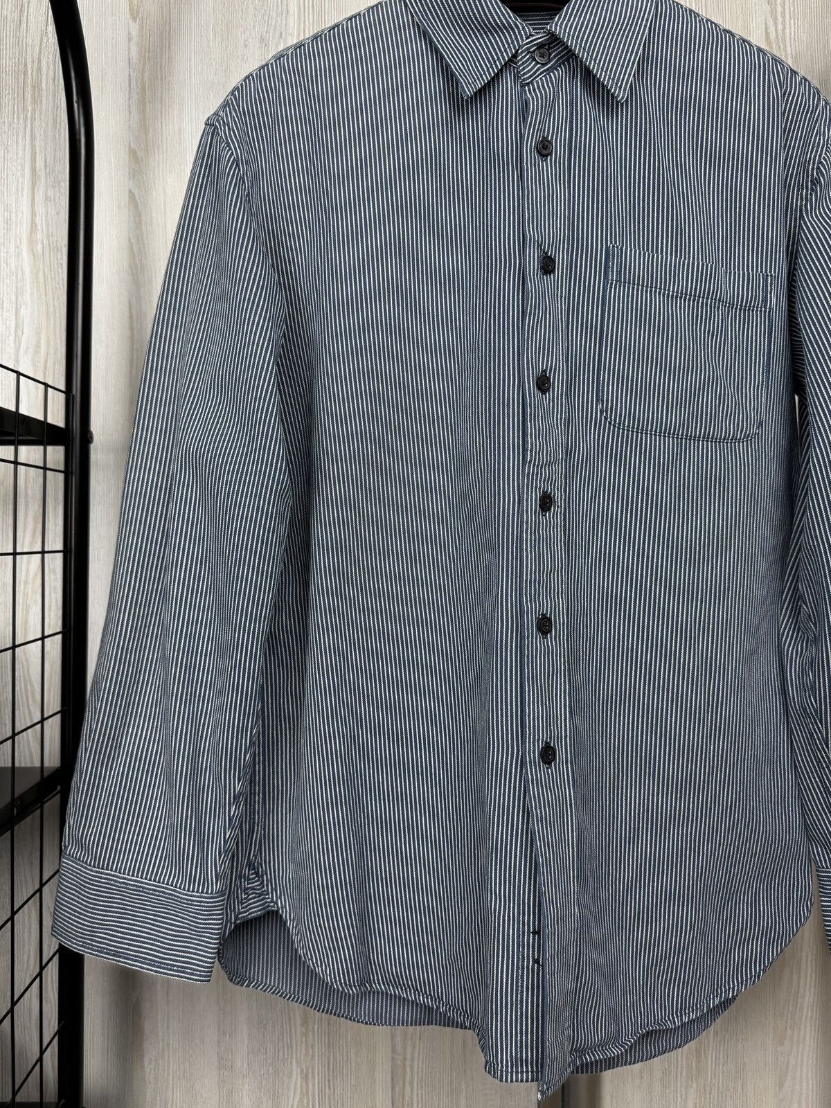 Japanese Brand BC Factory Japanese Western Cowboy striped shirt Size US M / EU 48-50 / 2 - 3 Thumbnail