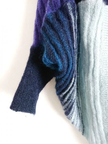 Issey Miyake issey miyake size:3 Long-sleeved multicolored sweater 2506 Size XXS / US 00 / IT 34 - 7 Thumbnail