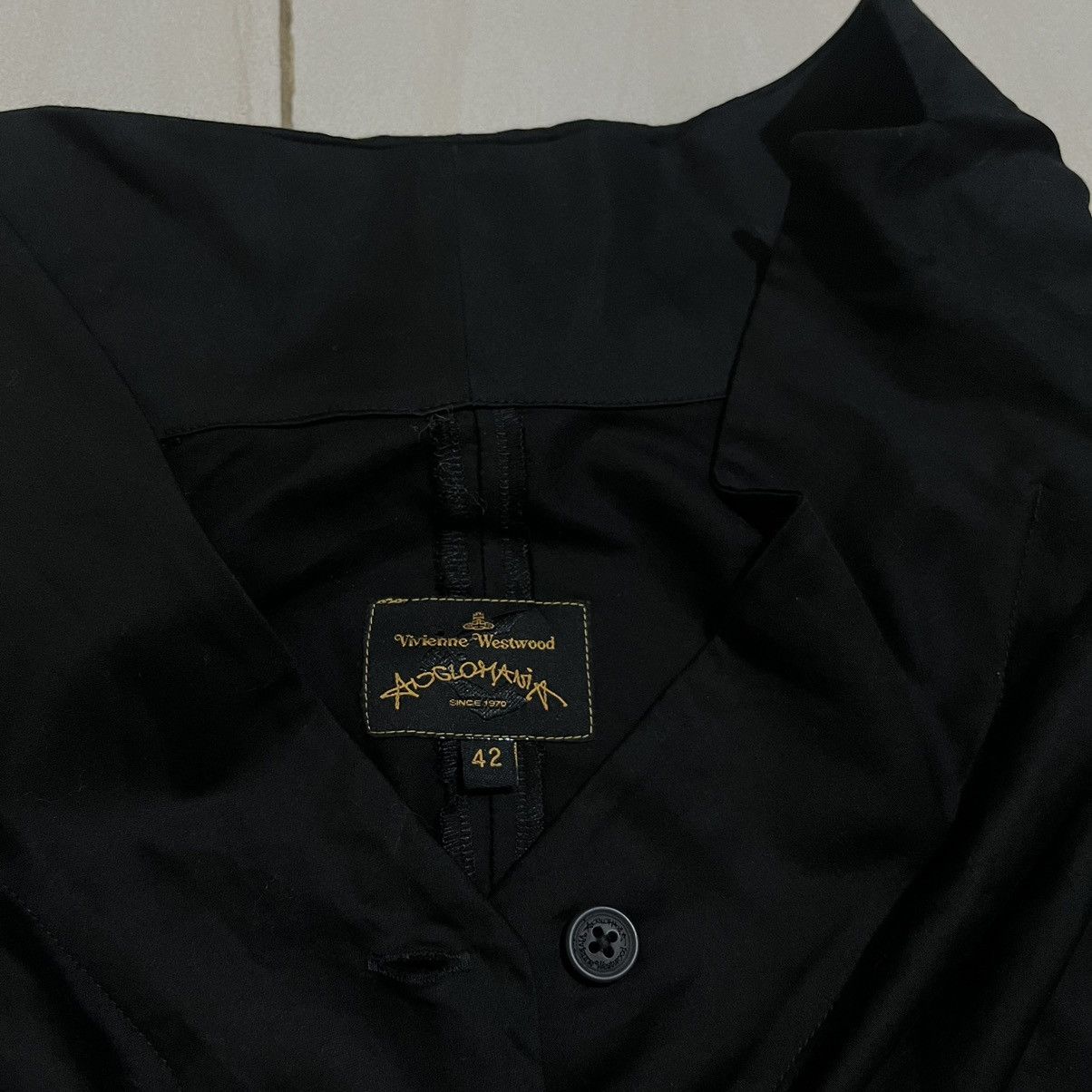 Vivienne Westwood Vivienne Westwood Anglomania black button midi Dress Size M / US 6-8 / IT 42-44 - 10 Thumbnail