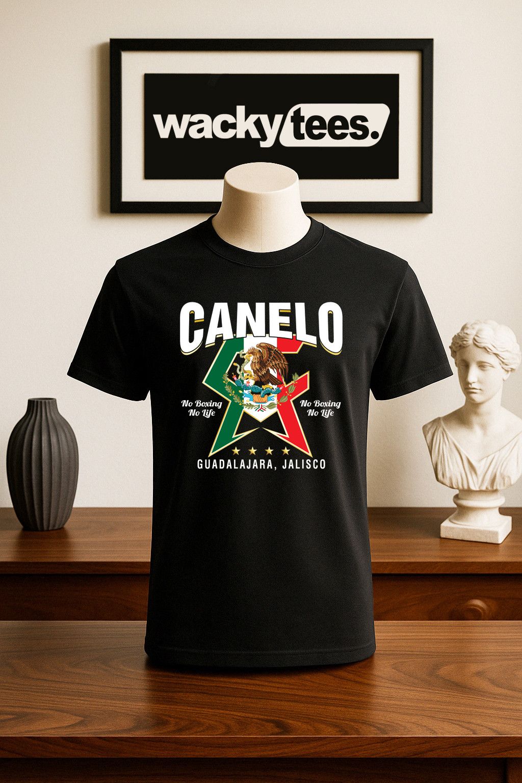 Other Canelo Alvarez CA No Boxing No Life Graphic Tee Shirt Size US L / EU 52-54 / 3 - 1 Thumbnail
