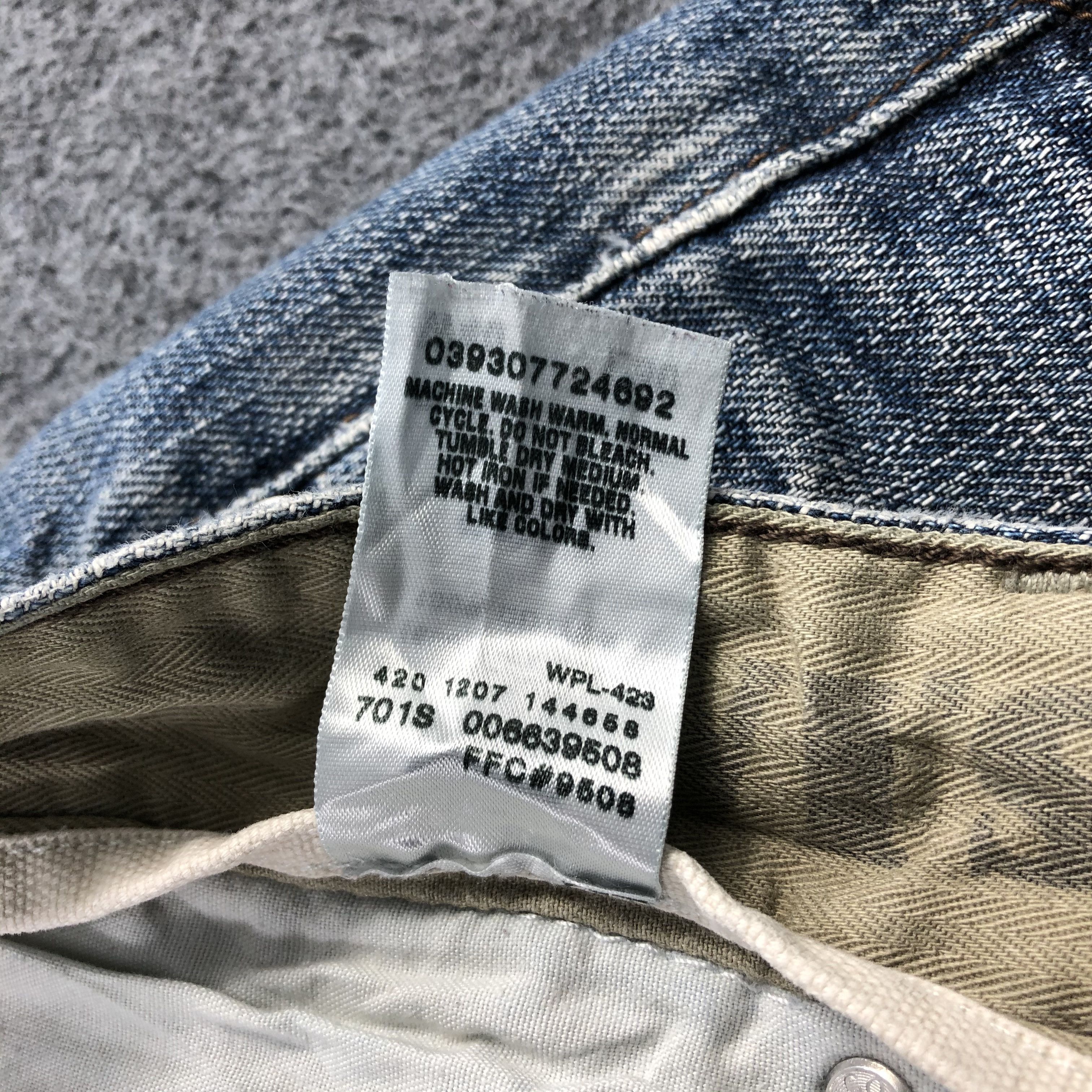Levi's × Vintage Vintage Levis Jeans-JM1261 Size US 40 / EU 56 - 11 Thumbnail