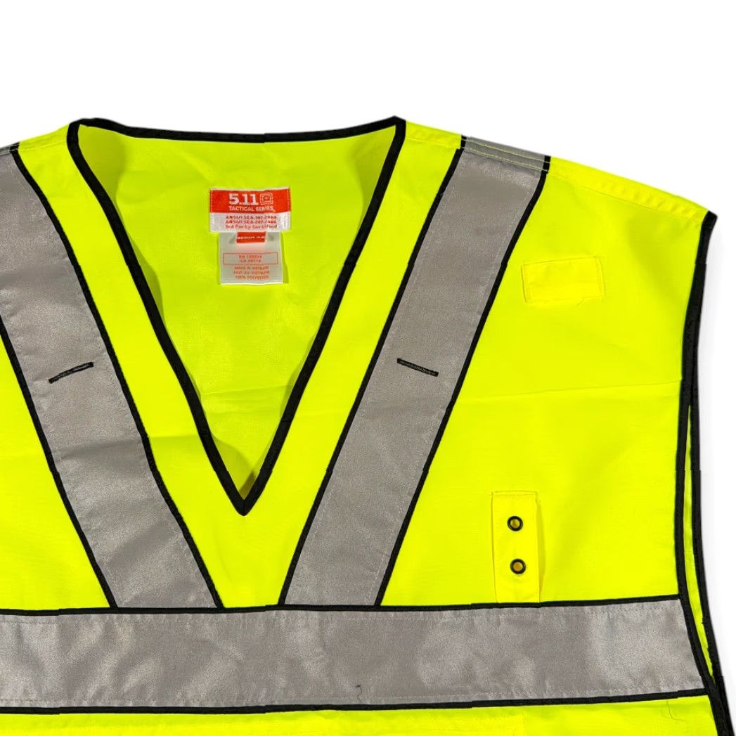 Vintage VINTAGE 511 Tactical Vest Adult LARGE Yellow Reflective Workwear Outdoor Size US L / EU 52-54 / 3 - 2 Thumbnail