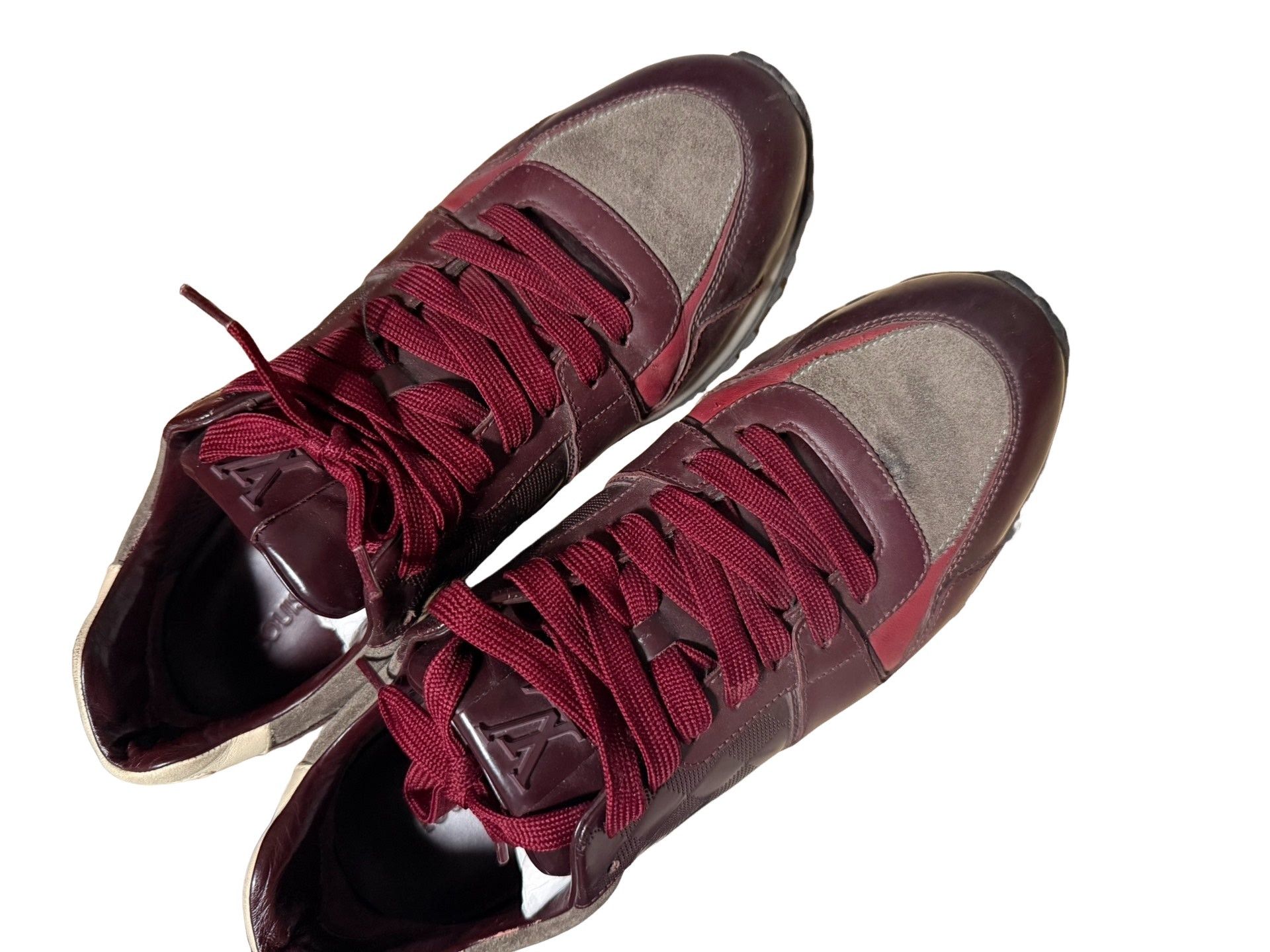 Louis Vuitton Louis Vuitton Burgundy Run Away Sneakers US 7.5 Size US 7.5 / EU 40-41 - 1 Thumbnail