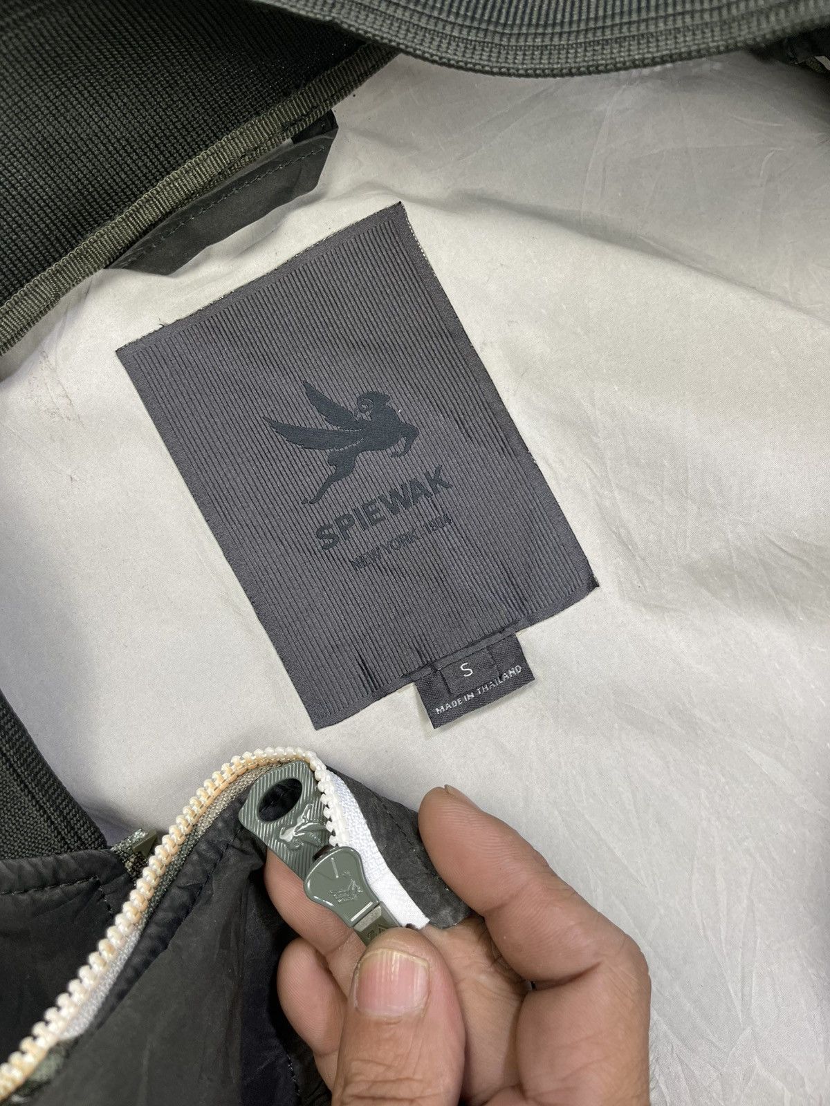 I. Spiewak And Sons Spiewak Type MA-1 Nylon Windbreaker Bombers Size US S / EU 44-46 / 1 - 13 Thumbnail