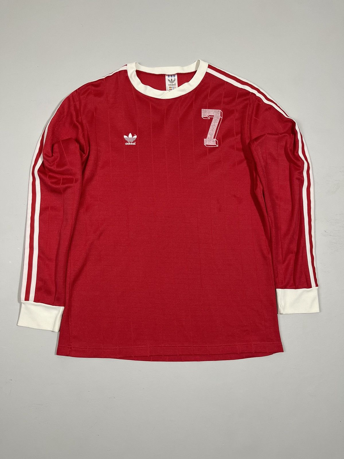 Adidas 70s/80s Adidas Retro Soccer Jersey Made in Yugoslavia #7 Size US L / EU 52-54 / 3 - 1 Thumbnail