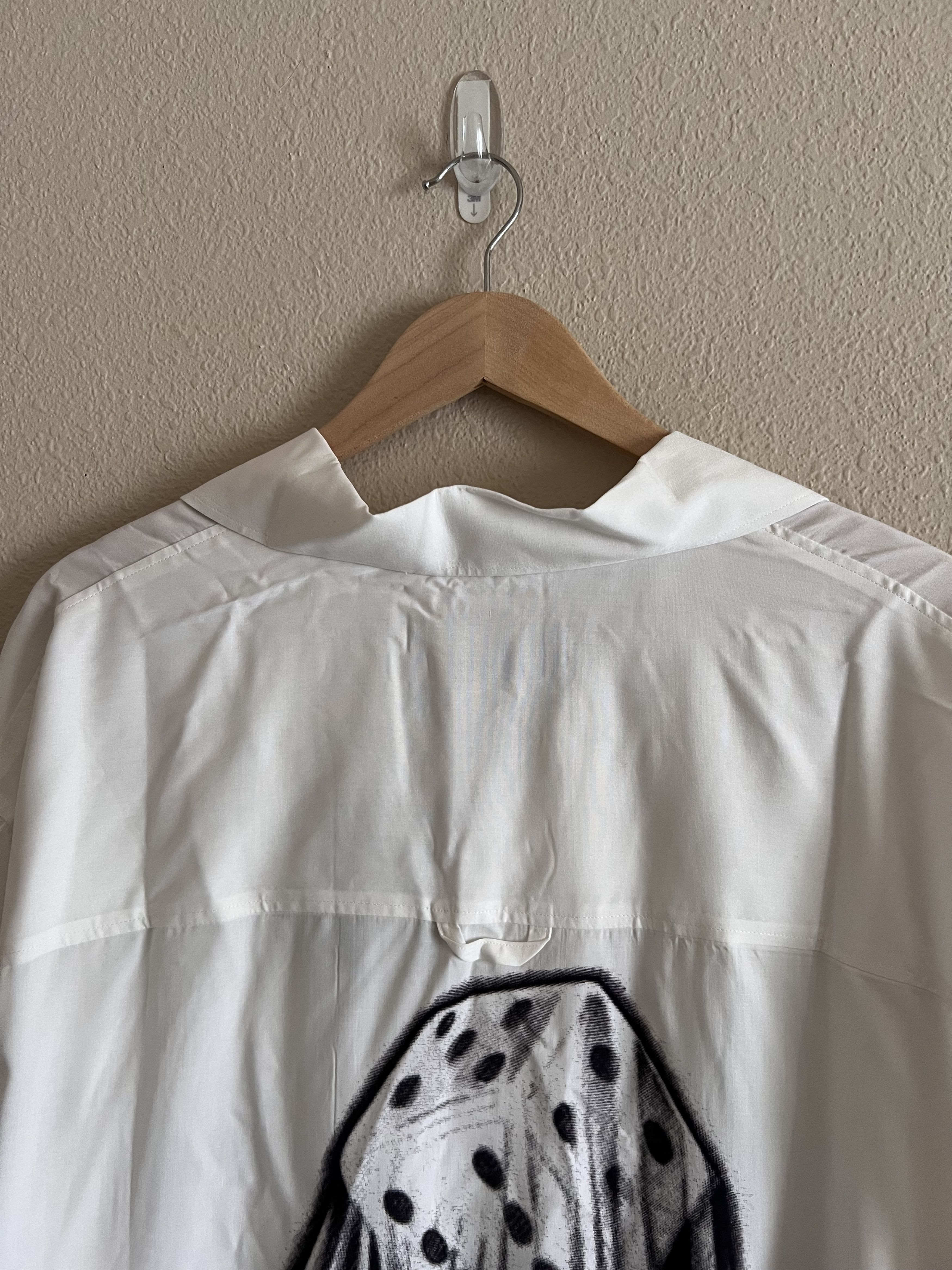 Awake NY Awake NY Rayon Dice Print Camp Shirt in White Size US XXL / EU 58 / 5 - 2 Thumbnail