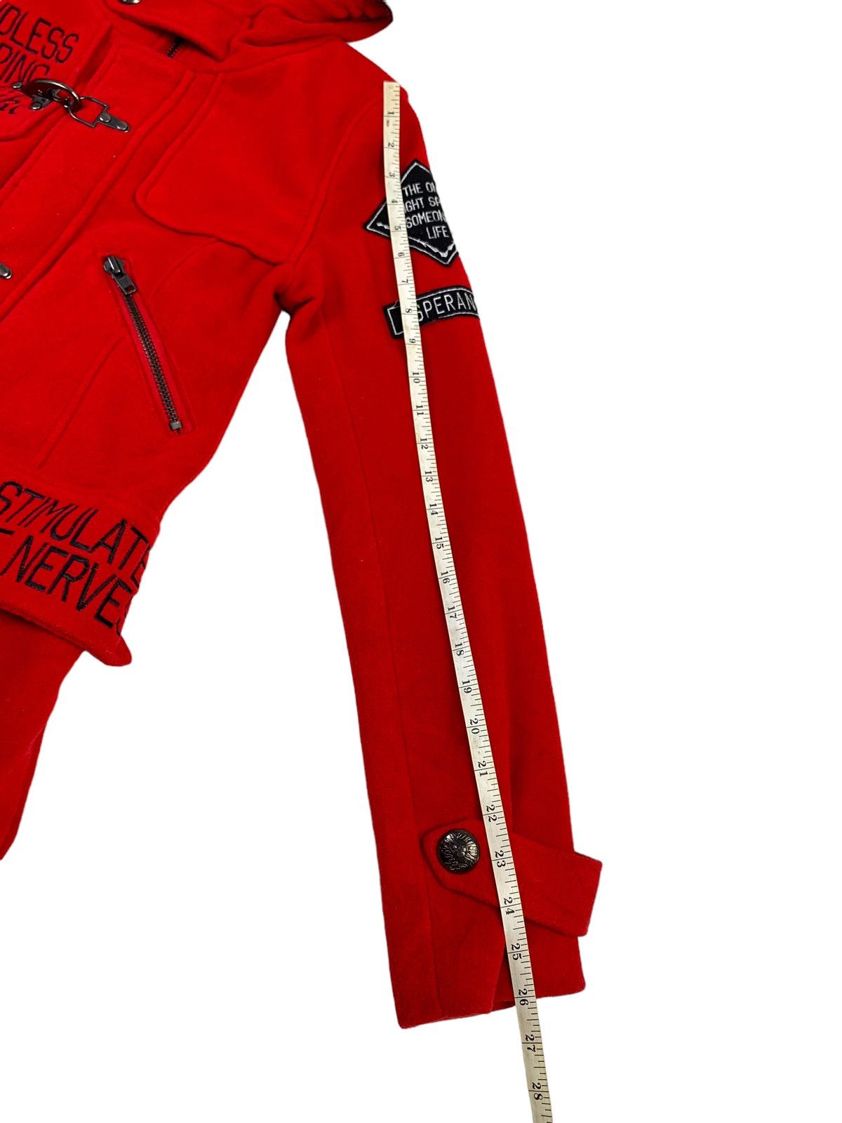 Ghost of harlem wool duffle jacket