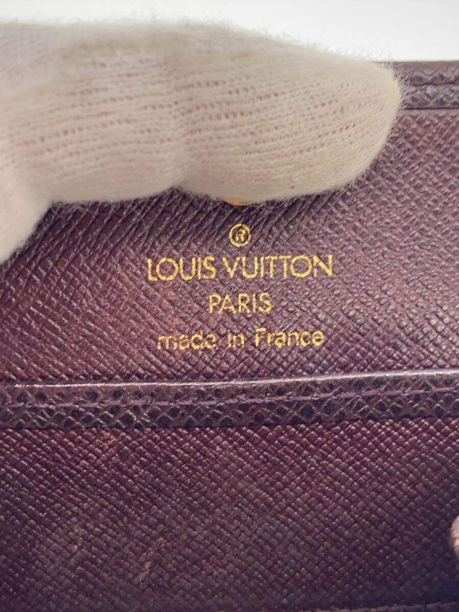 Louis Vuitton Louis Vuitton Taiga Porte Monnaie Boite Leather Brown Size ONE SIZE - 3 Thumbnail