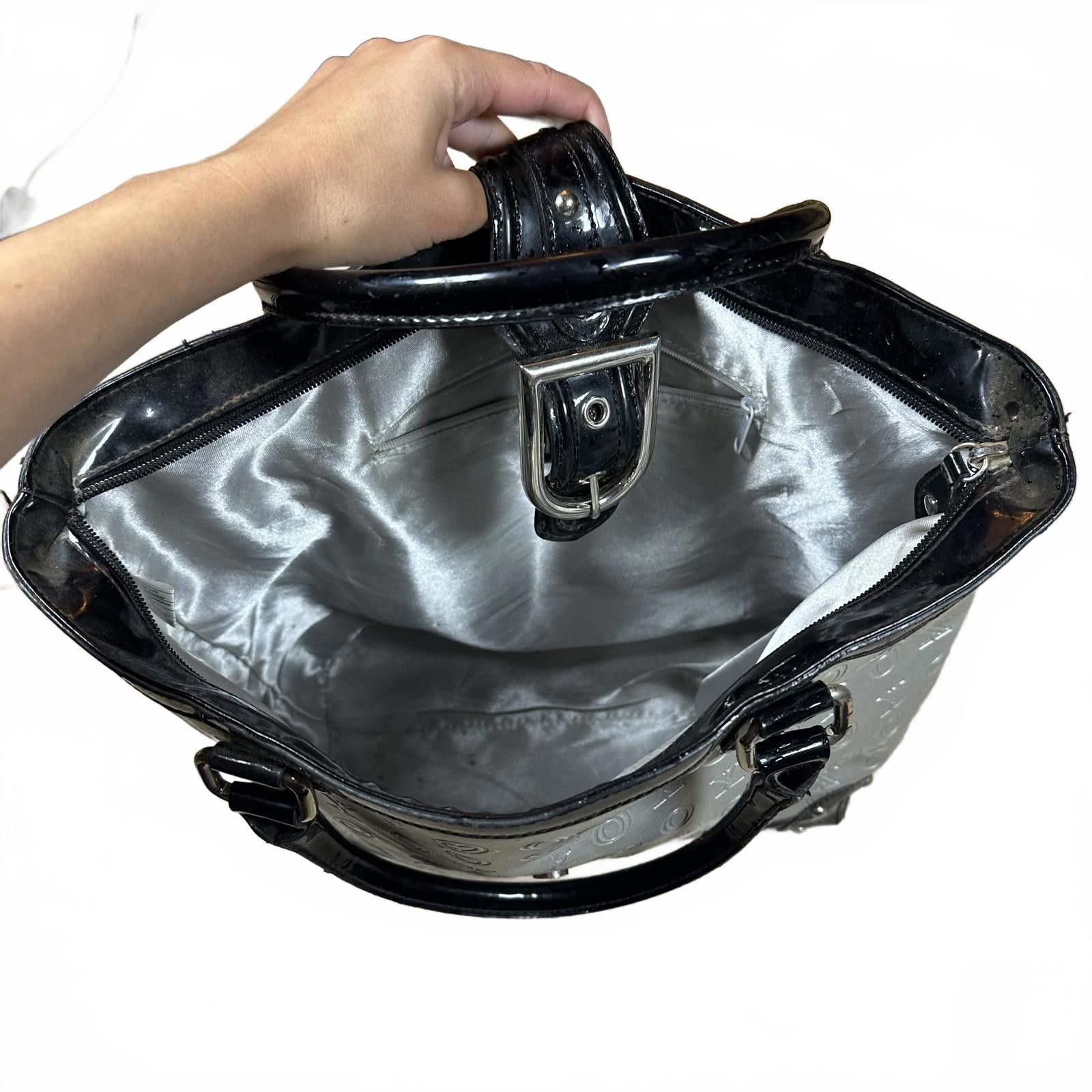XOXO XOXO Handbag Silver and Black Y2K Size ONE SIZE - 3 Thumbnail