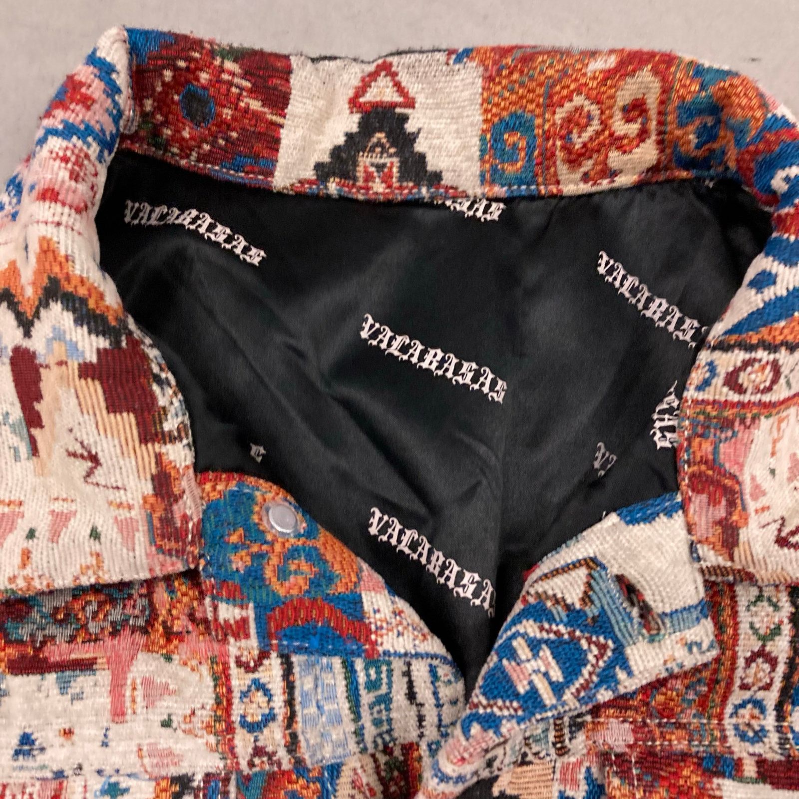 Vintage y2k valabasas jacquard jacket Size US L / EU 52-54 / 3 - 4 Thumbnail