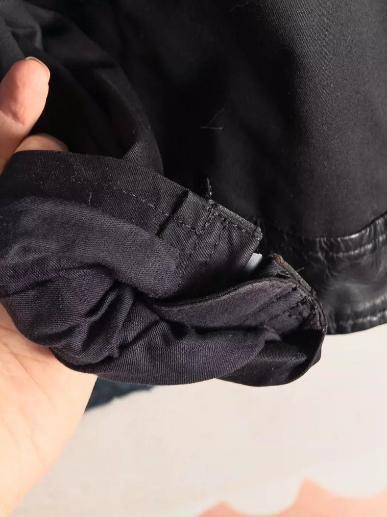 Yohji Yamamoto Yohji Yamamoto Patchwork biker jacket 2505-Nextarrow Size US XL / EU 56 / 4 - 6 Thumbnail