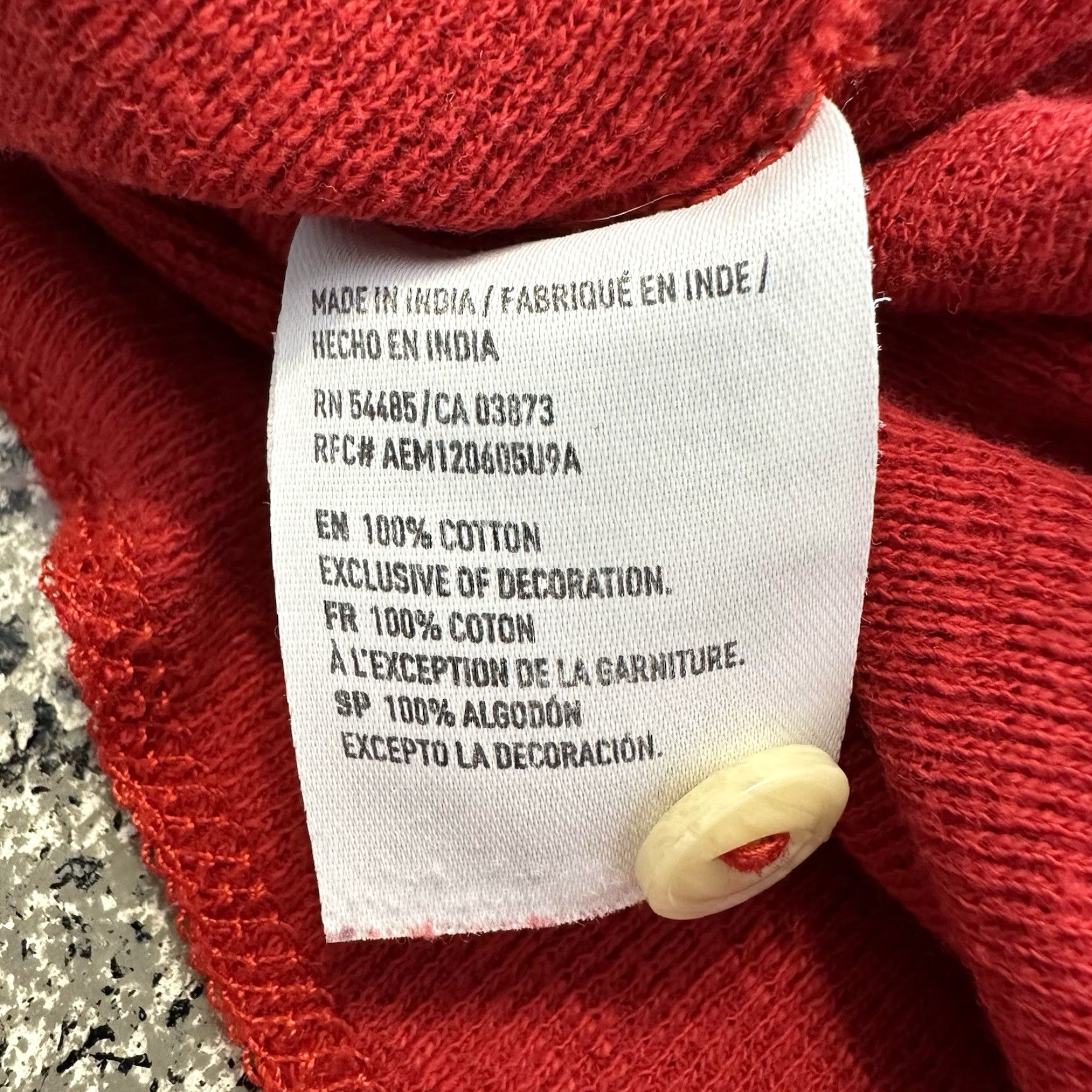 American Eagle Outfitters American Eagle Outfitters Shirt Mens L Red AE Heritage Thermal Long Sleeve Button-Up Henley Casual Shirt Size US L / EU 52-54 / 3 - 5 Thumbnail