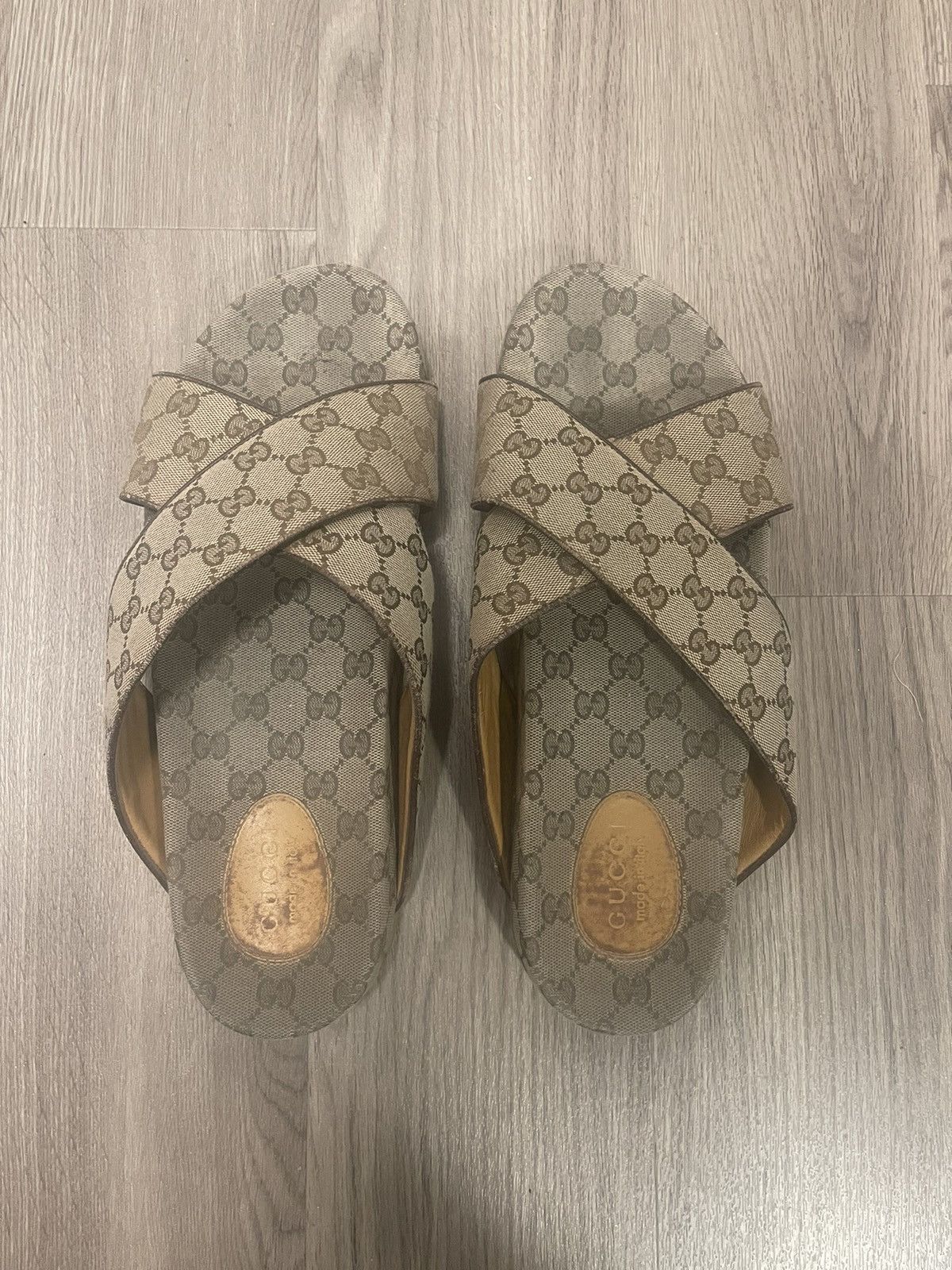 Taobao gucci slides deals