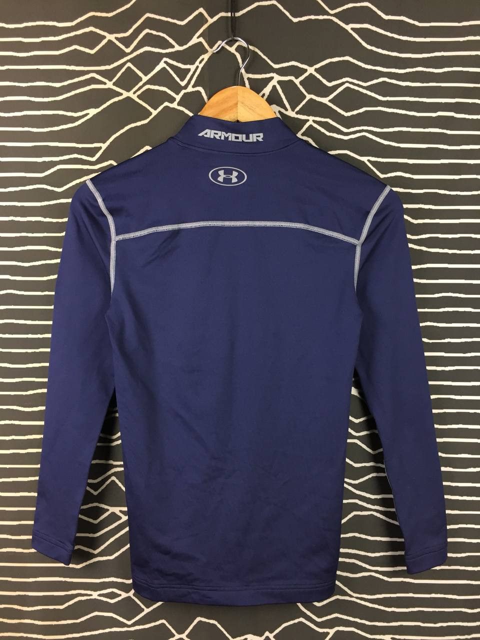 Under Armour Under Armour ColdGear Mock Neck Compression Base Layer Top Size US S / EU 44-46 / 1 - 6 Thumbnail