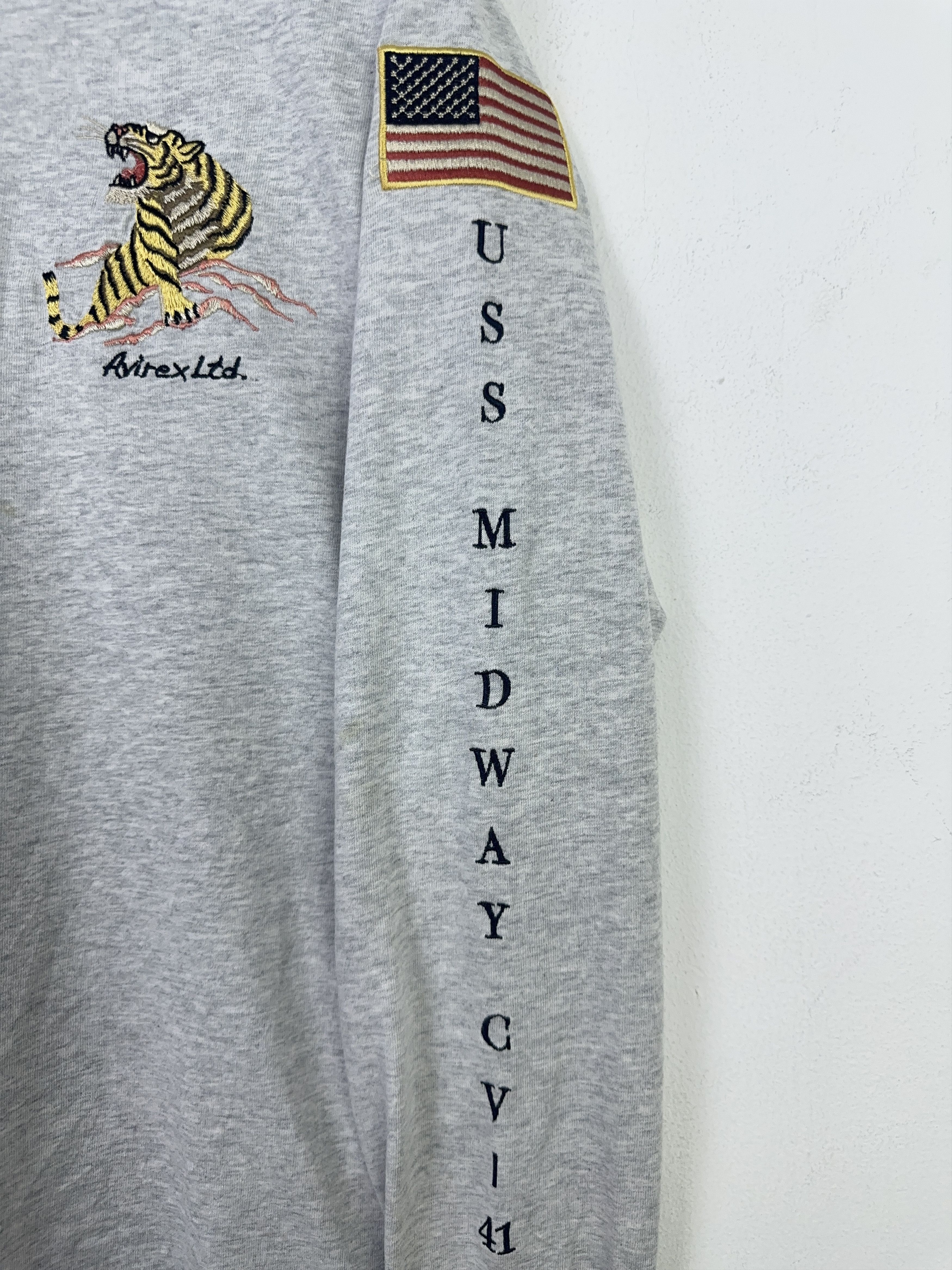 Avirex Vintage Avirex USS Midway Japan Cruise T-Shirt BP008 Size US M / EU 48-50 / 2 - 9 Thumbnail