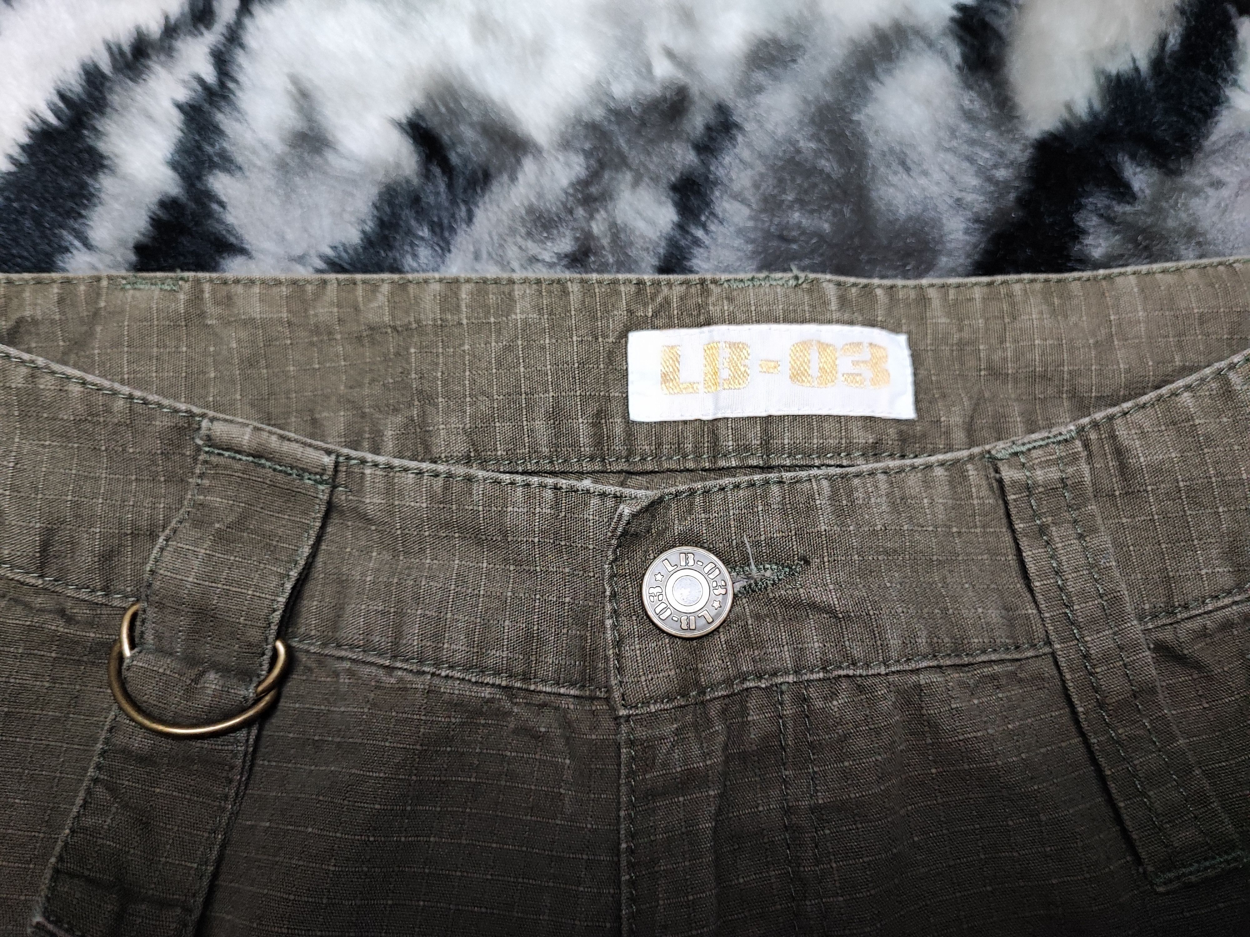 If Six Was Nine Vintage LB-03 Bondage Punk Cargo Mesh Military Pants Size US 28 / EU 44 - 10 Thumbnail