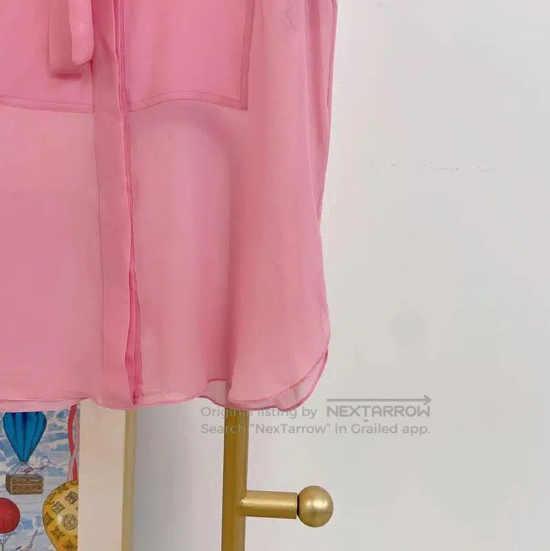 Dior Dior Pink Silk Summer Blouse for Women . Size S / US 4 / IT 40 - 4 Thumbnail