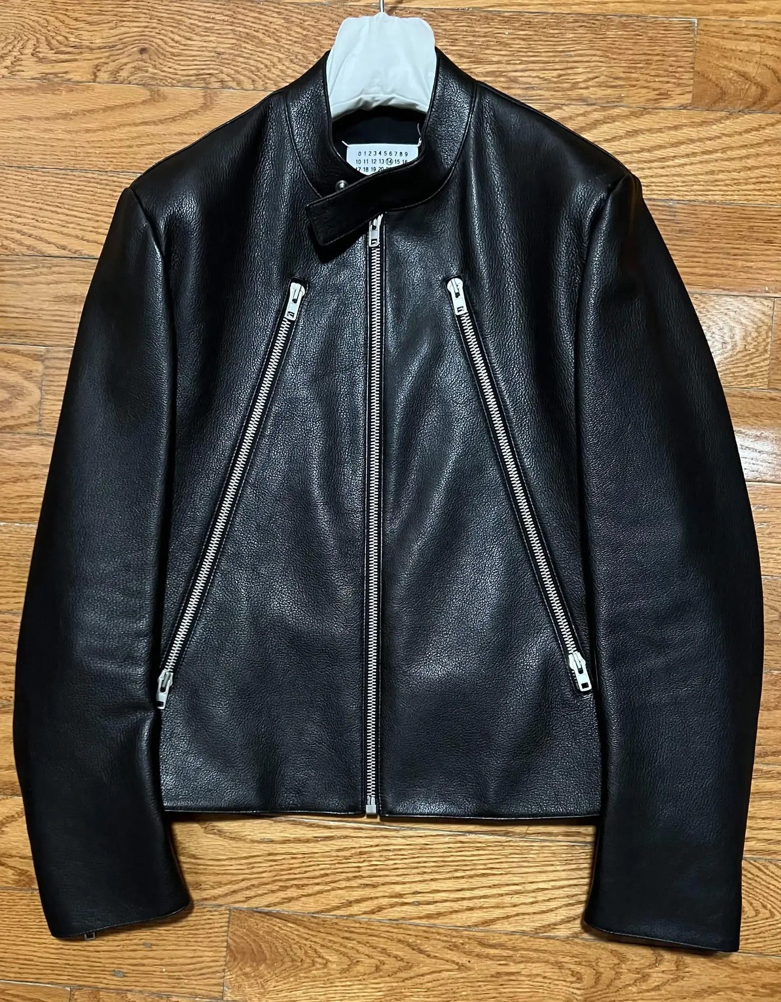 Maison Margiela Maison Martin Margiela 5 Zip Leather Jacket
