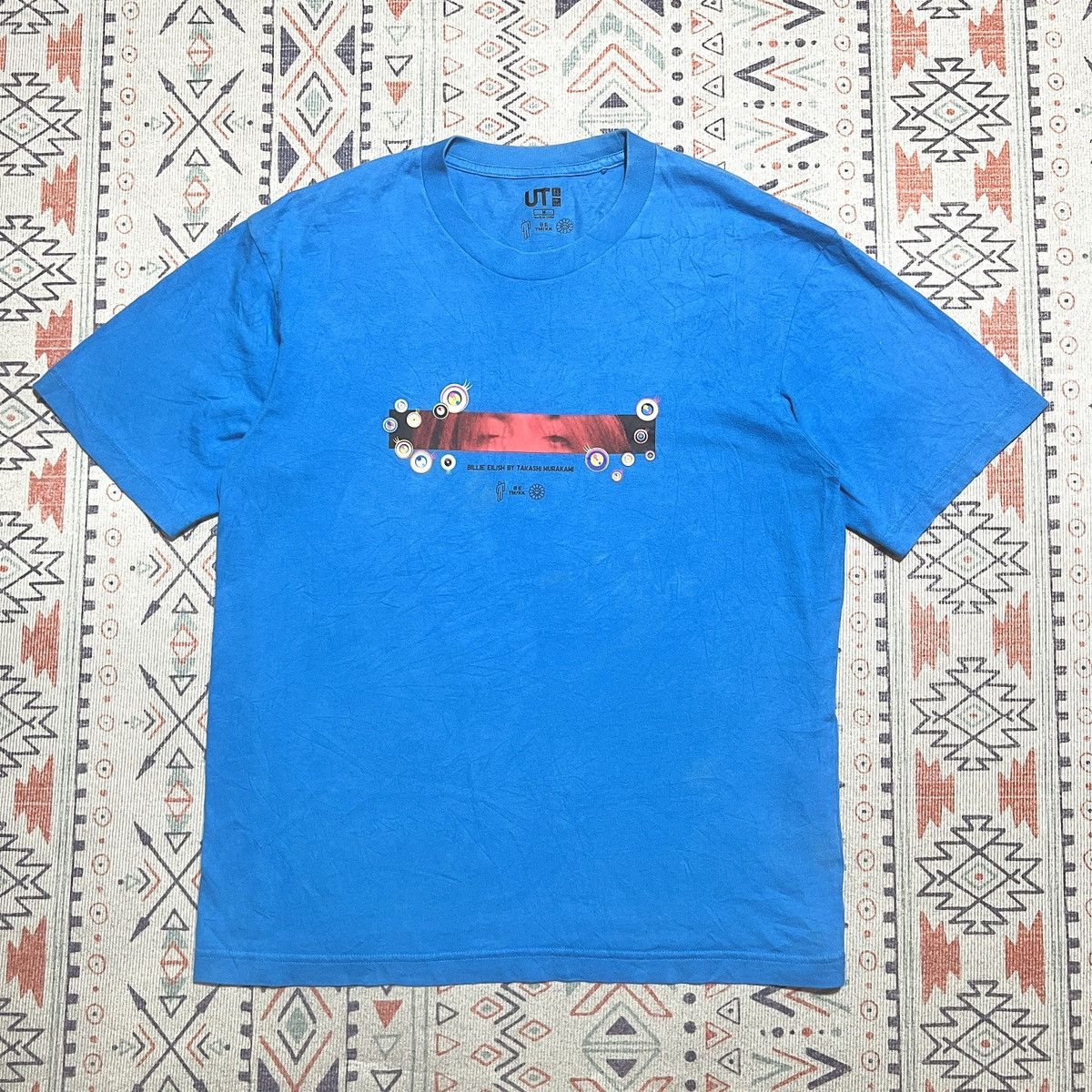 Uniqlo Takashi Murakami Billie Ellish Rare Collab Tee Size US M / EU 48-50 / 2 - 1 Thumbnail