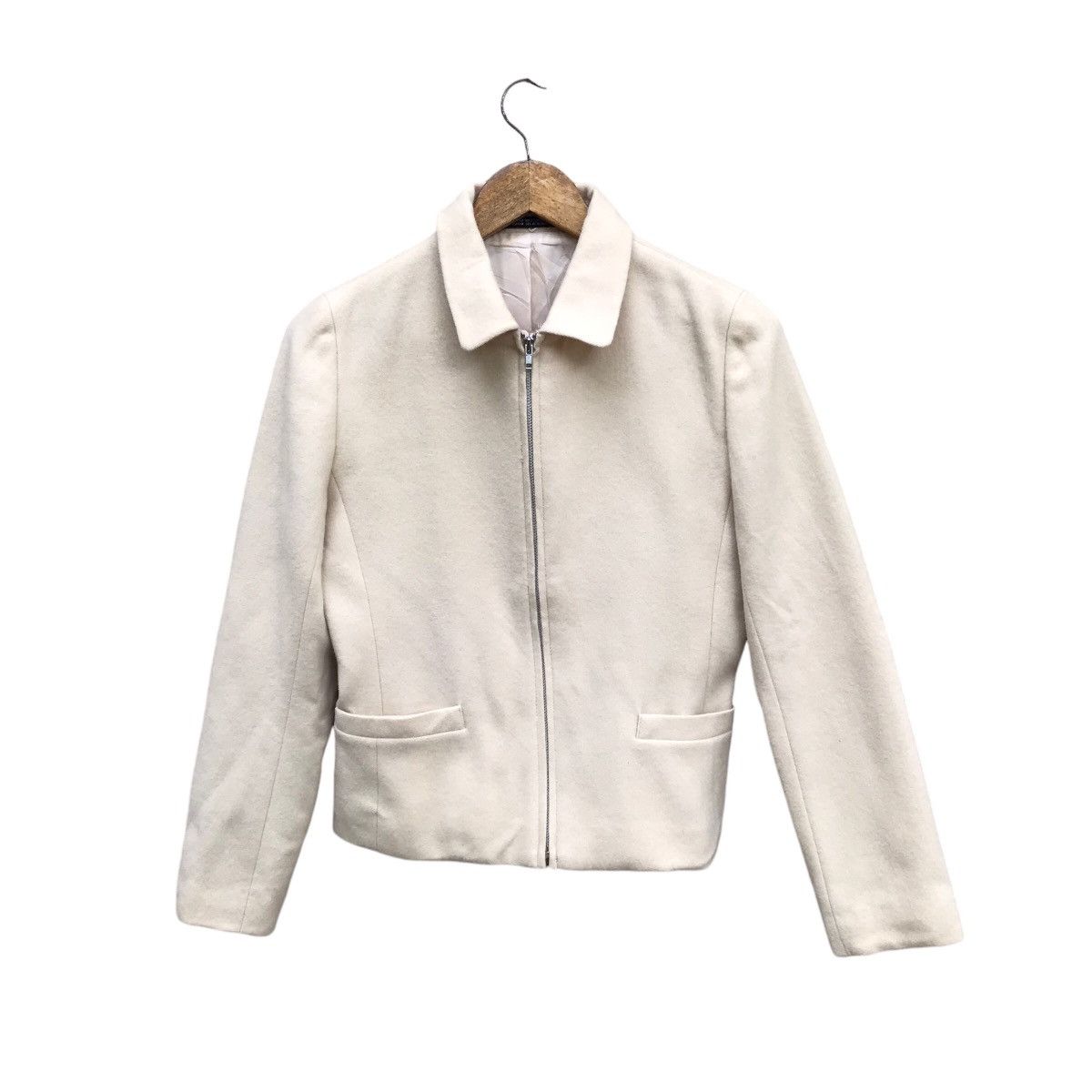 Yohji Yamamoto INED BY YOHJI YAMAMOTO WOOL JACKET Size S / US 4 / IT 40 - 2 Thumbnail