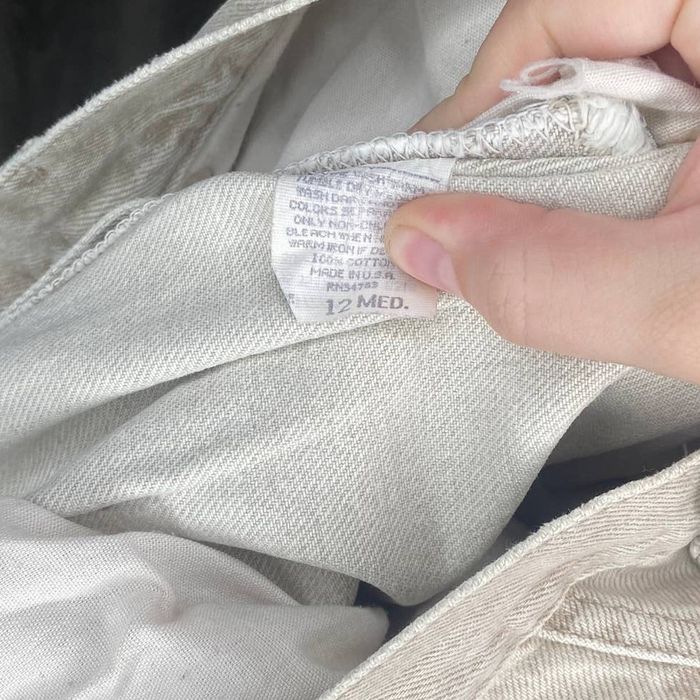 Vintage Riveted Lee Khaki Denim Jeans Grailed