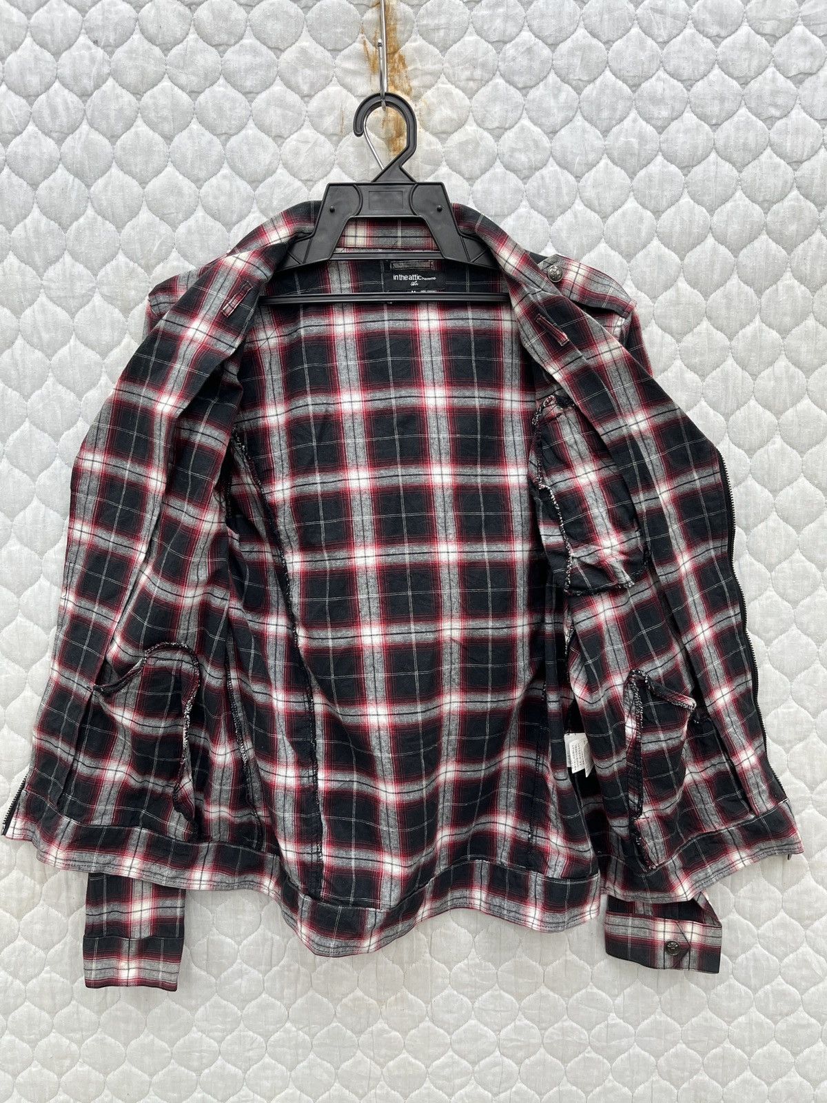 🔥🔥🔥ARCHIVE IN THE ATTIC ZIPPER PUNK SHIRTS