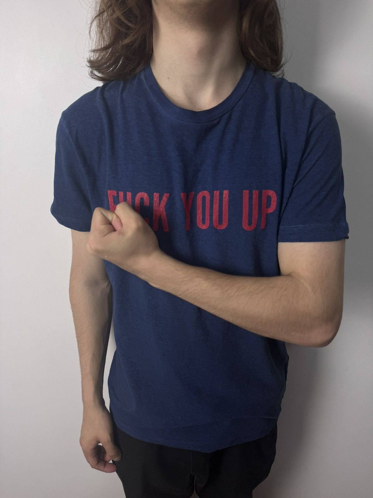 Dsquared2 Dsquared2 “Fuck You Up” Graphic Tee Made In Italy Archive Size US L / EU 52-54 / 3 - 7 Thumbnail
