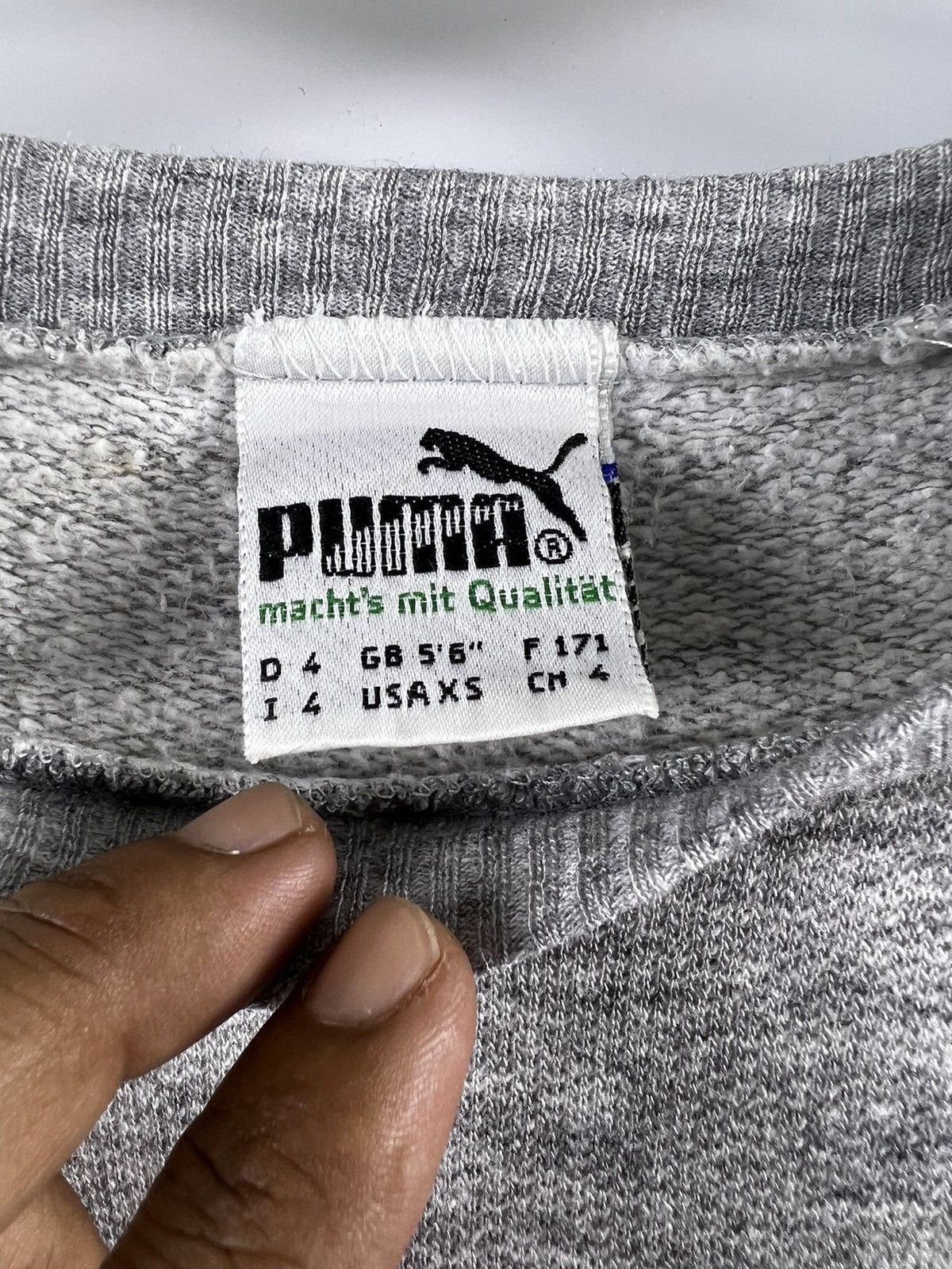 Puma × Vintage 🔥 Vintage 90's Sleeveless Puma streetwear big logo Size US S / EU 44-46 / 1 - 7 Thumbnail