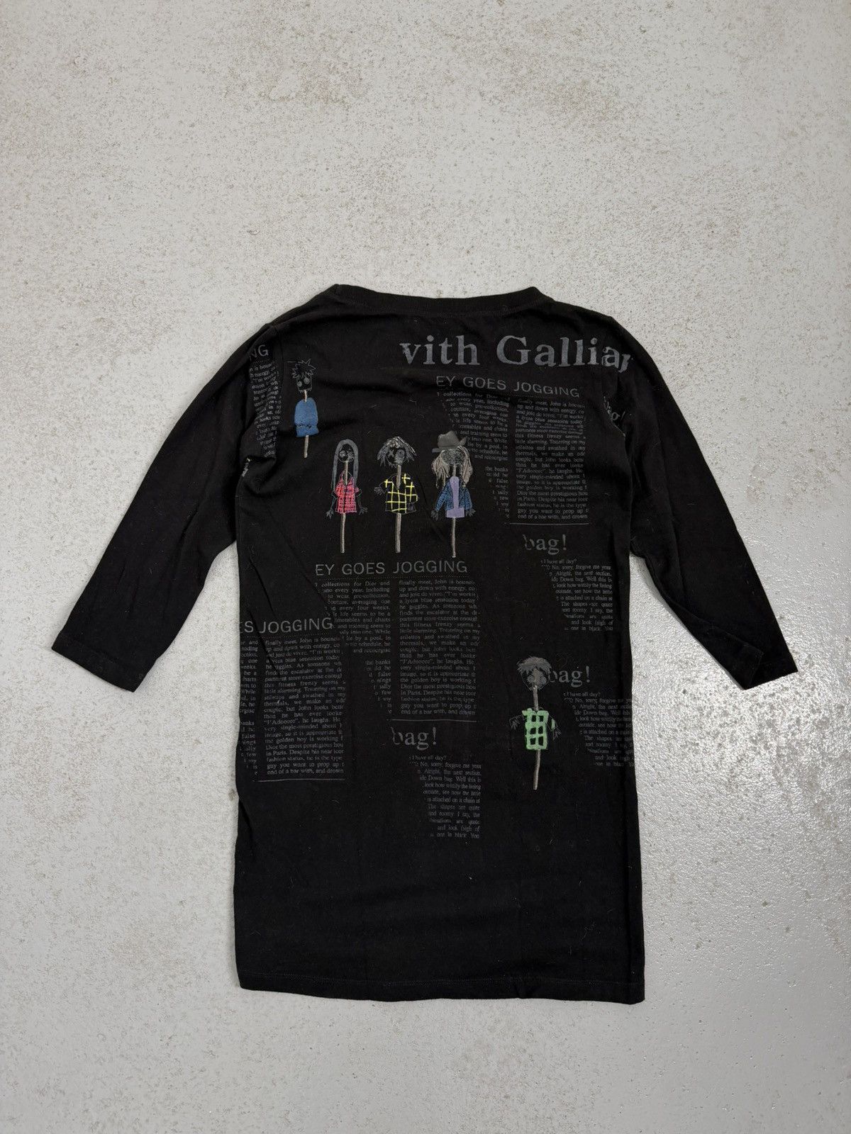 John Galliano Vintage 00s John Galliano Your Pretty Face is Going To Sell Size S / US 4 / IT 40 - 11 Thumbnail