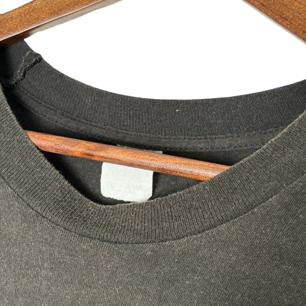 Other Vintage 80s FOTL Faded Black Selvedge Pocket T Shirt Large Size US L / EU 52-54 / 3 - 4 Thumbnail