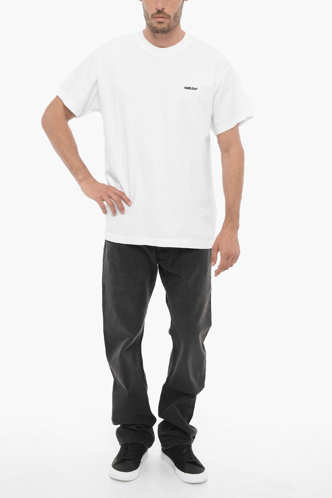Ambush Design og1mm0925 Set of 3 Solid Color T-Shirt in White Size US M / EU 48-50 / 2 - 5 Thumbnail