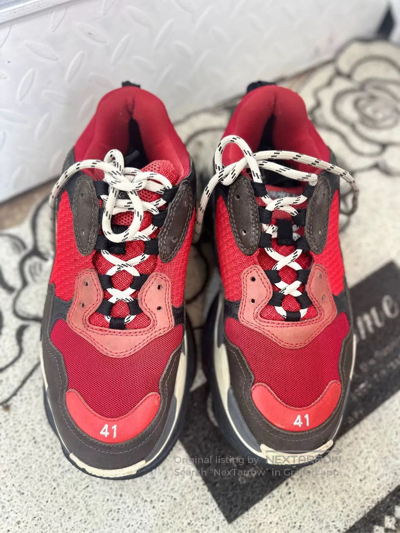 Balenciaga Balenciaga Triple S Men's Sneakers. Size US 8 / EU 41 - 4 Thumbnail