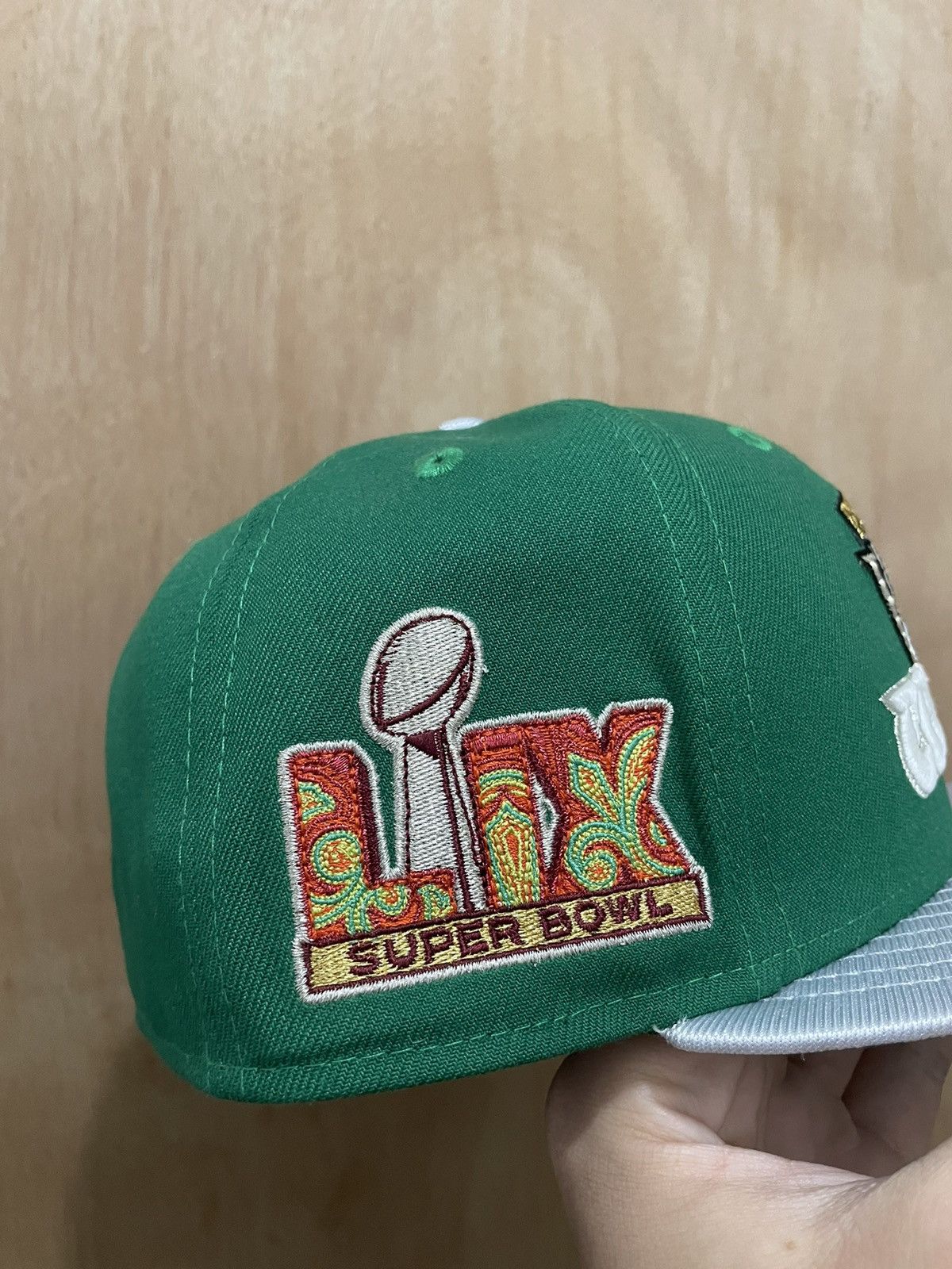 MyFitteds Myfitteds Philadelphia eagles Super Bowl patch 7 1/4 new era Size ONE SIZE - 4 Thumbnail
