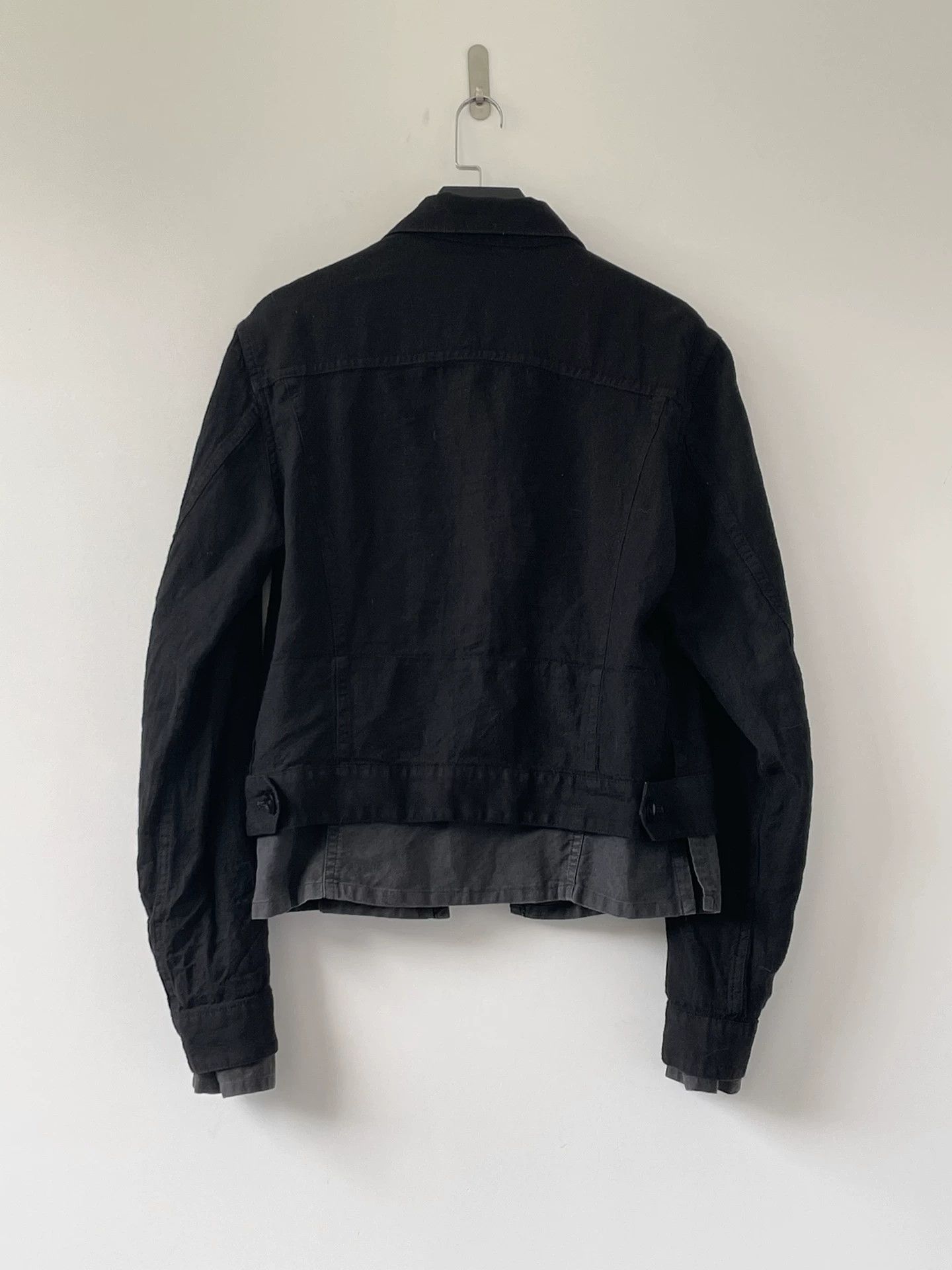 Yohji Yamamoto Yohji Yamamoto PourHomme S/S14 Rain-Dyed Short Jacket Size US L / EU 52-54 / 3 - 7 Thumbnail