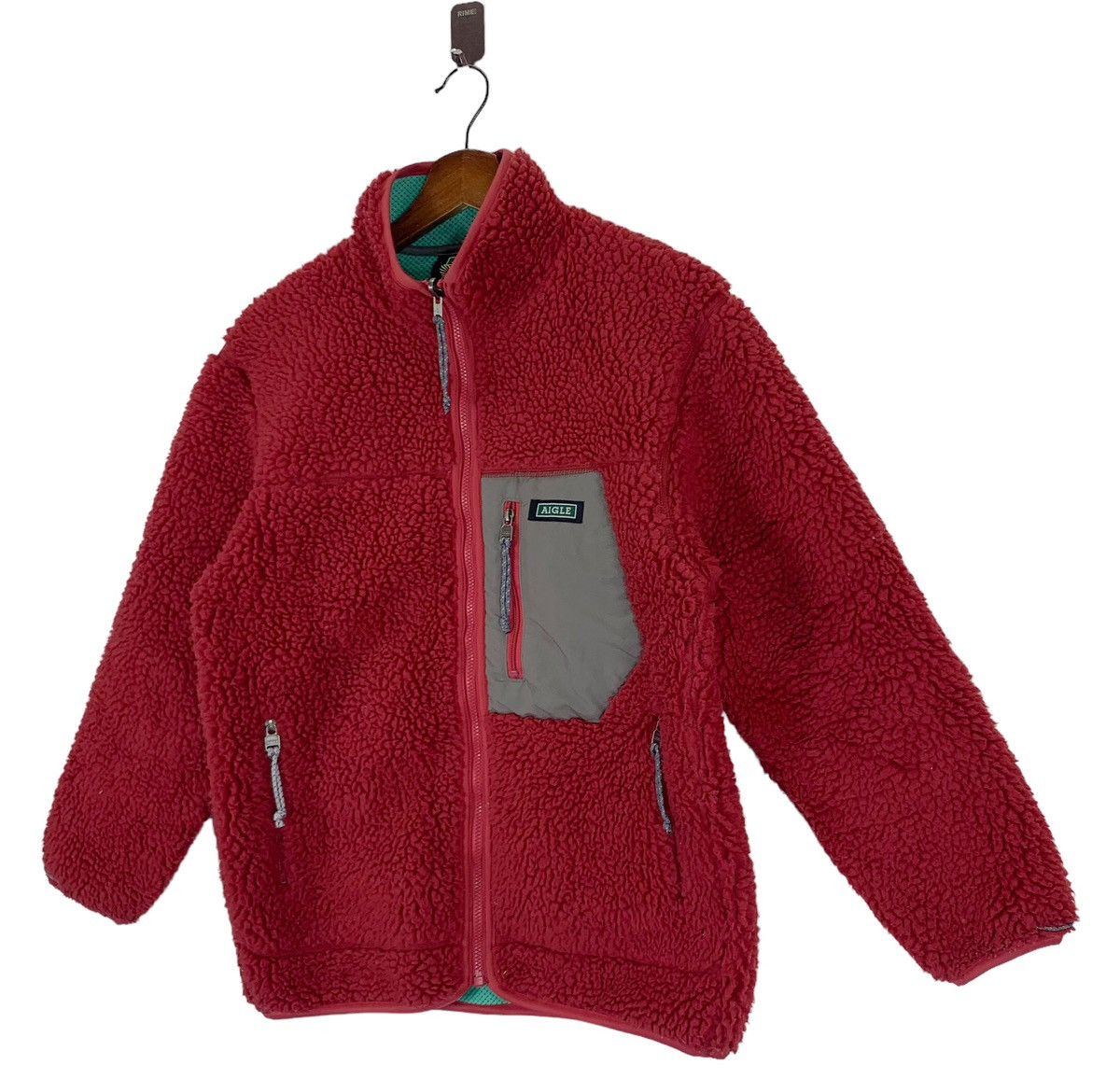 Aigle VINTAGE AIGLE THERMO KIT FLEECE DEEP PILE SWEATER Size US XS / EU 42 / 0 - 2 Thumbnail