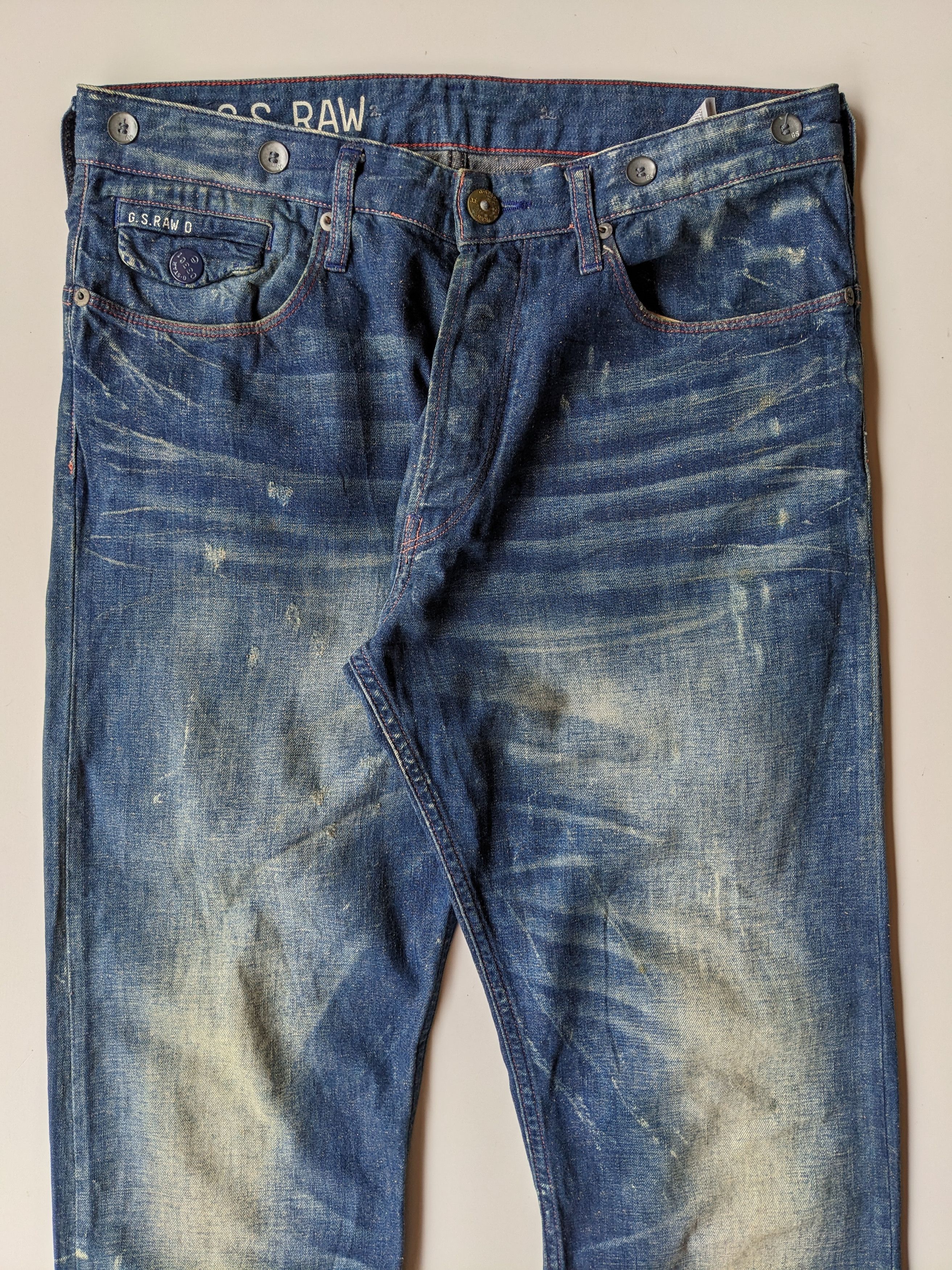 G-Star G Star Raw RE Morris Tapered jeans Size US 34 / EU 50 - 3 Thumbnail